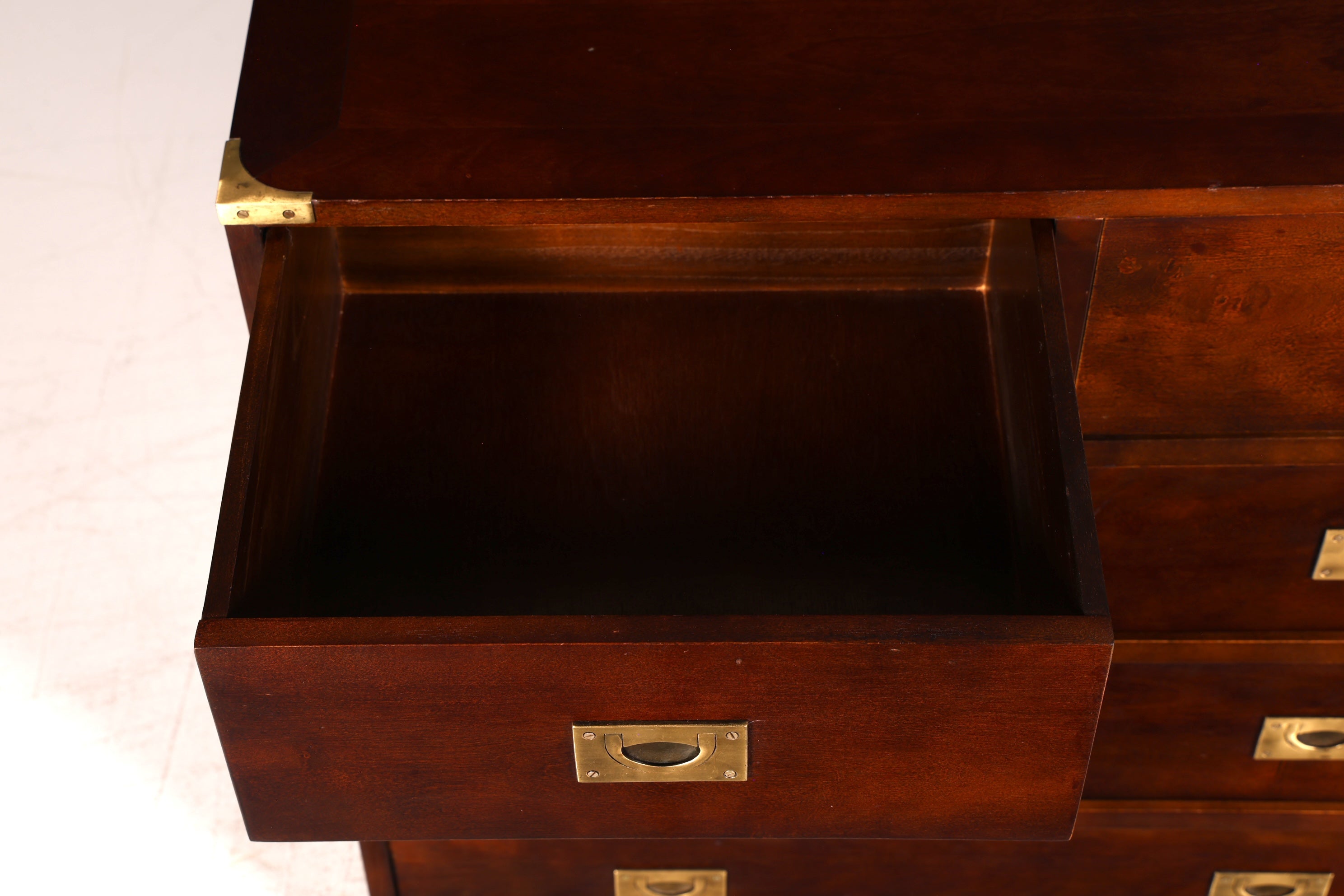 Traumhafte Maritime Kommode Englisch Military Chest Schiffskommode Antik Schrank Kolonialstil
