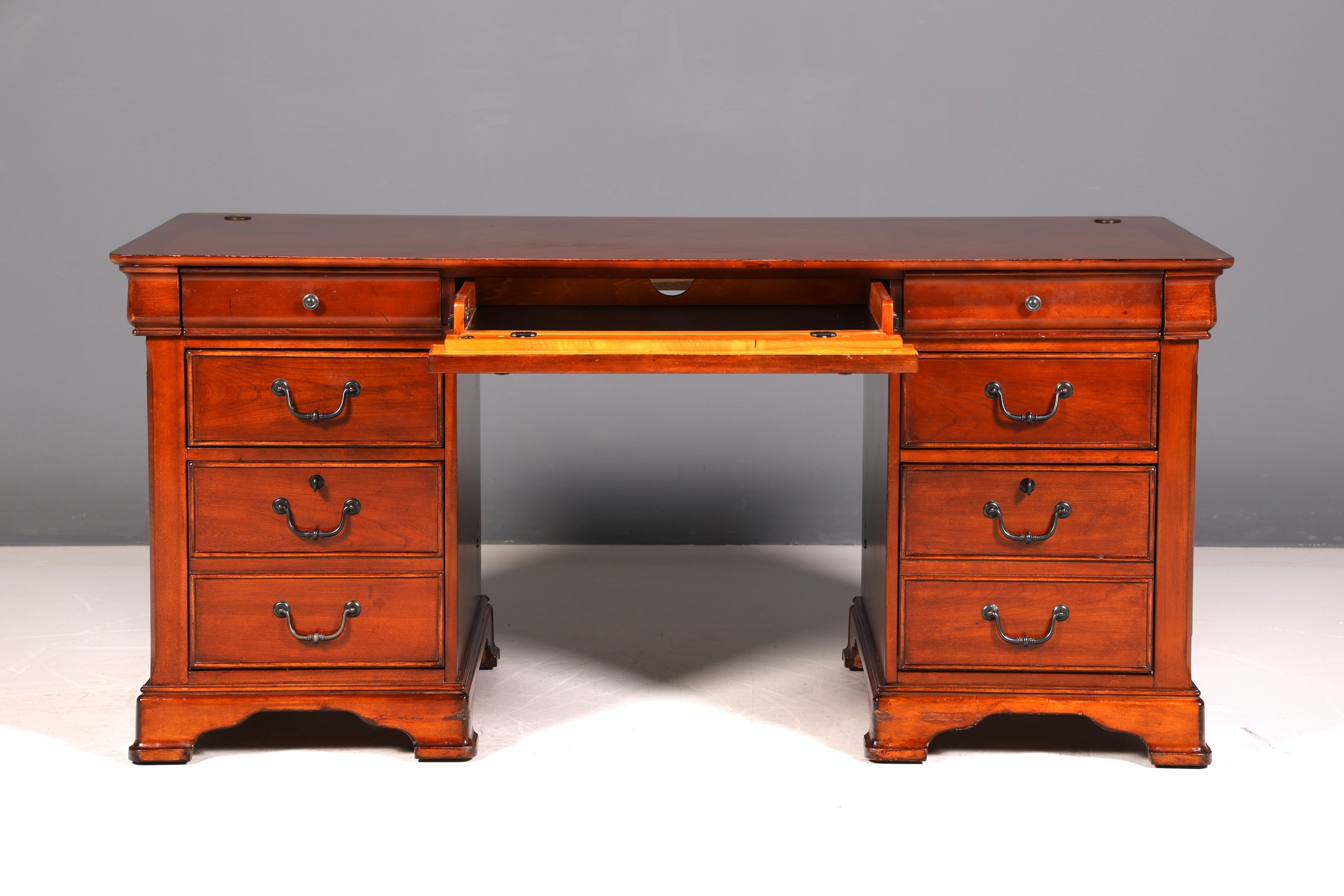 Wunderschöner Englischer Schreibtisch Liberty Furniture Bürotisch Antik Office Desk