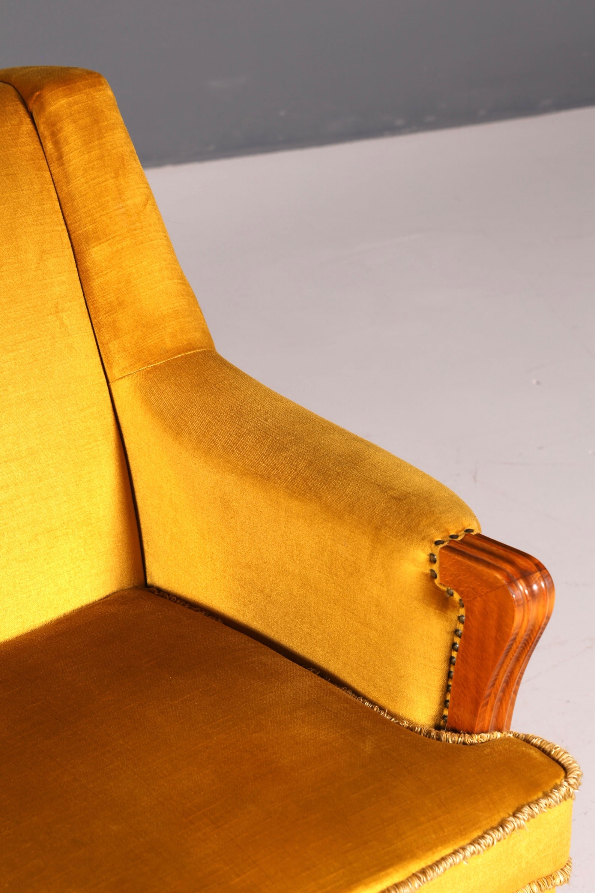 G059 Finish Wunderschönes Chippendale Sofa Antik Barock Stil Wiener Geflecht Couch 3-Sitzer Canapé