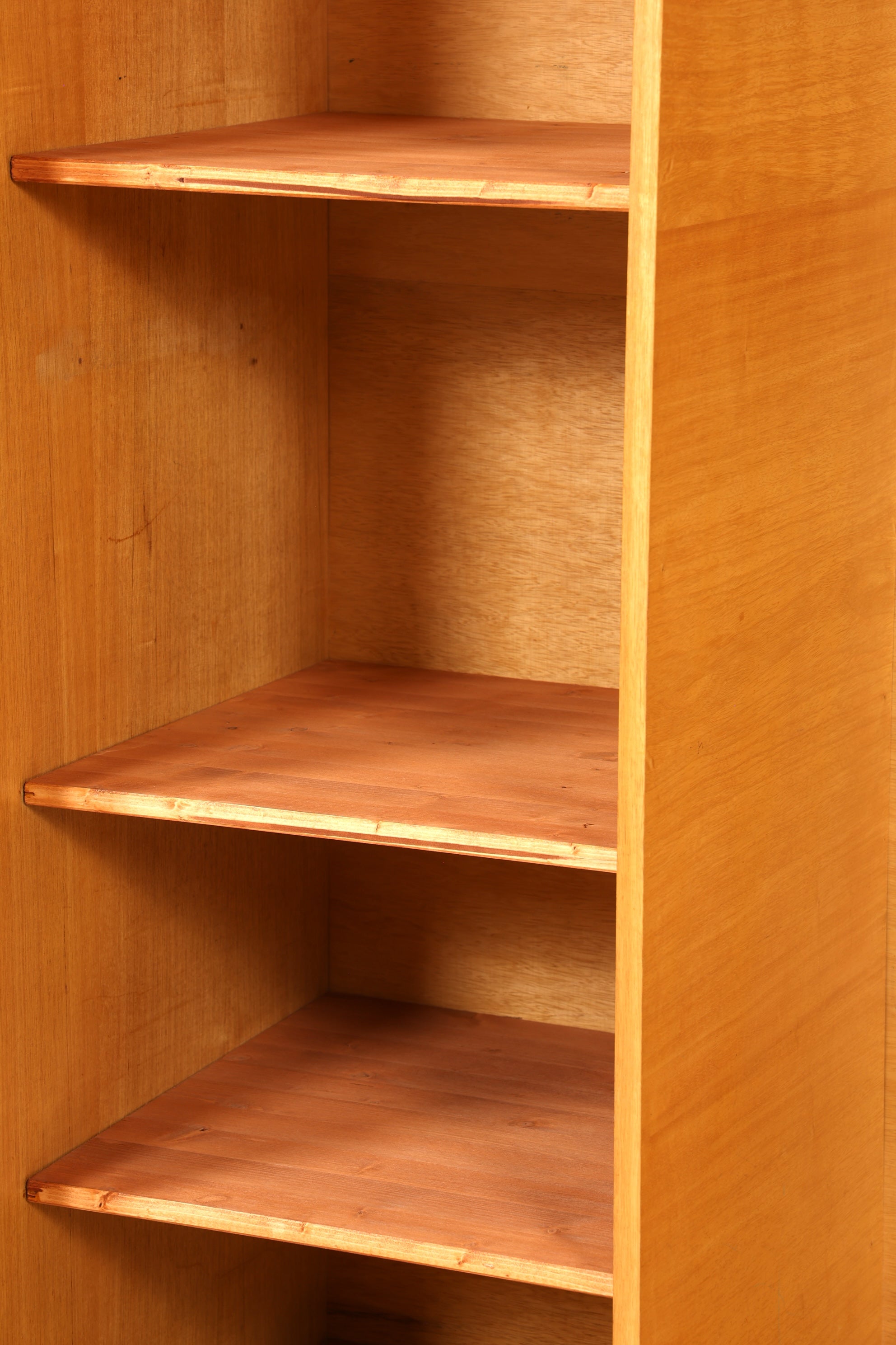 Armoire de style mid-century, meuble vintage, armoire à linge rétro, placard d&