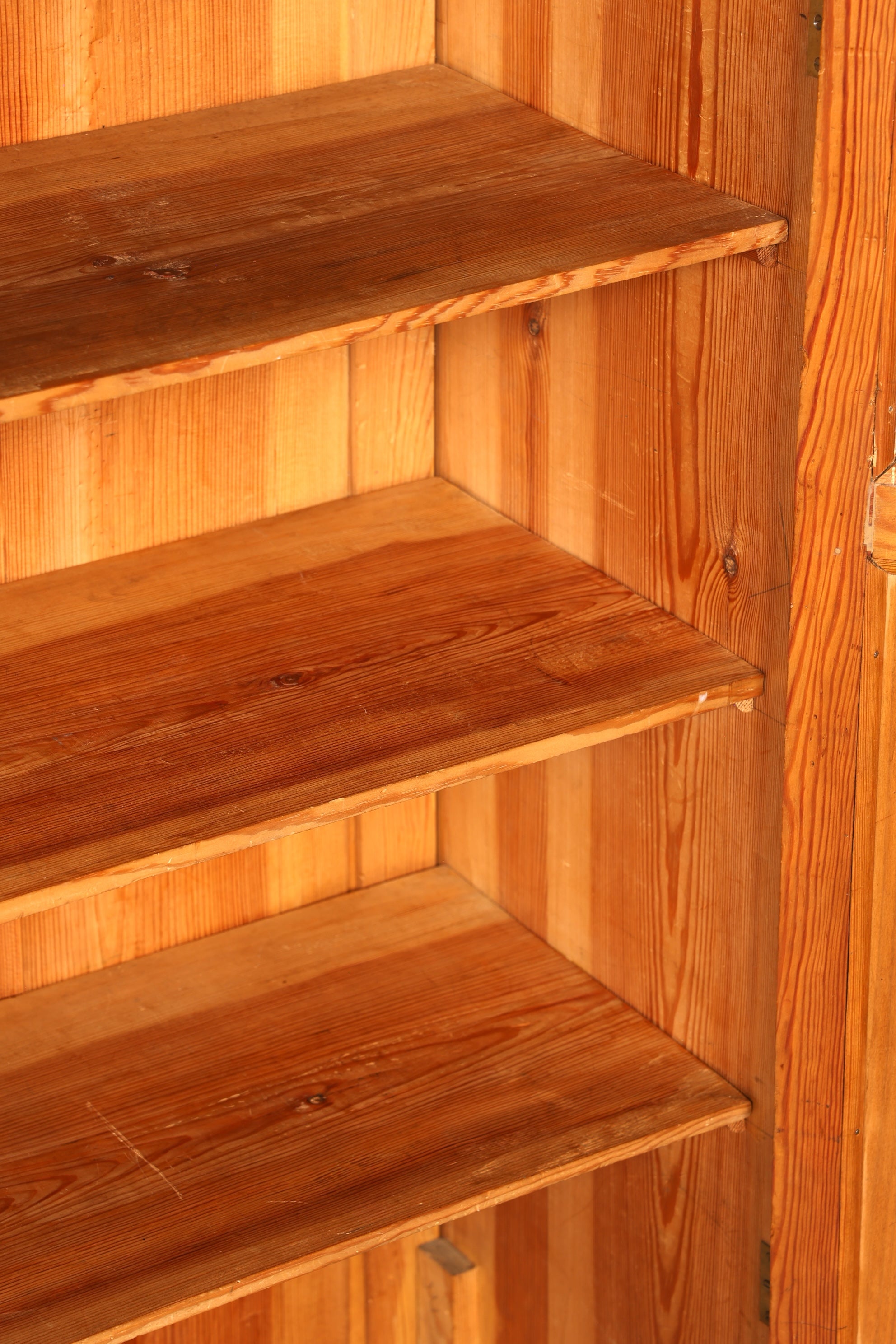 F942 Finish Traumhafte Jugendstil Vitrine Antike Holz Bücherschrank Eiche Antik Schrank Geschirrschrank