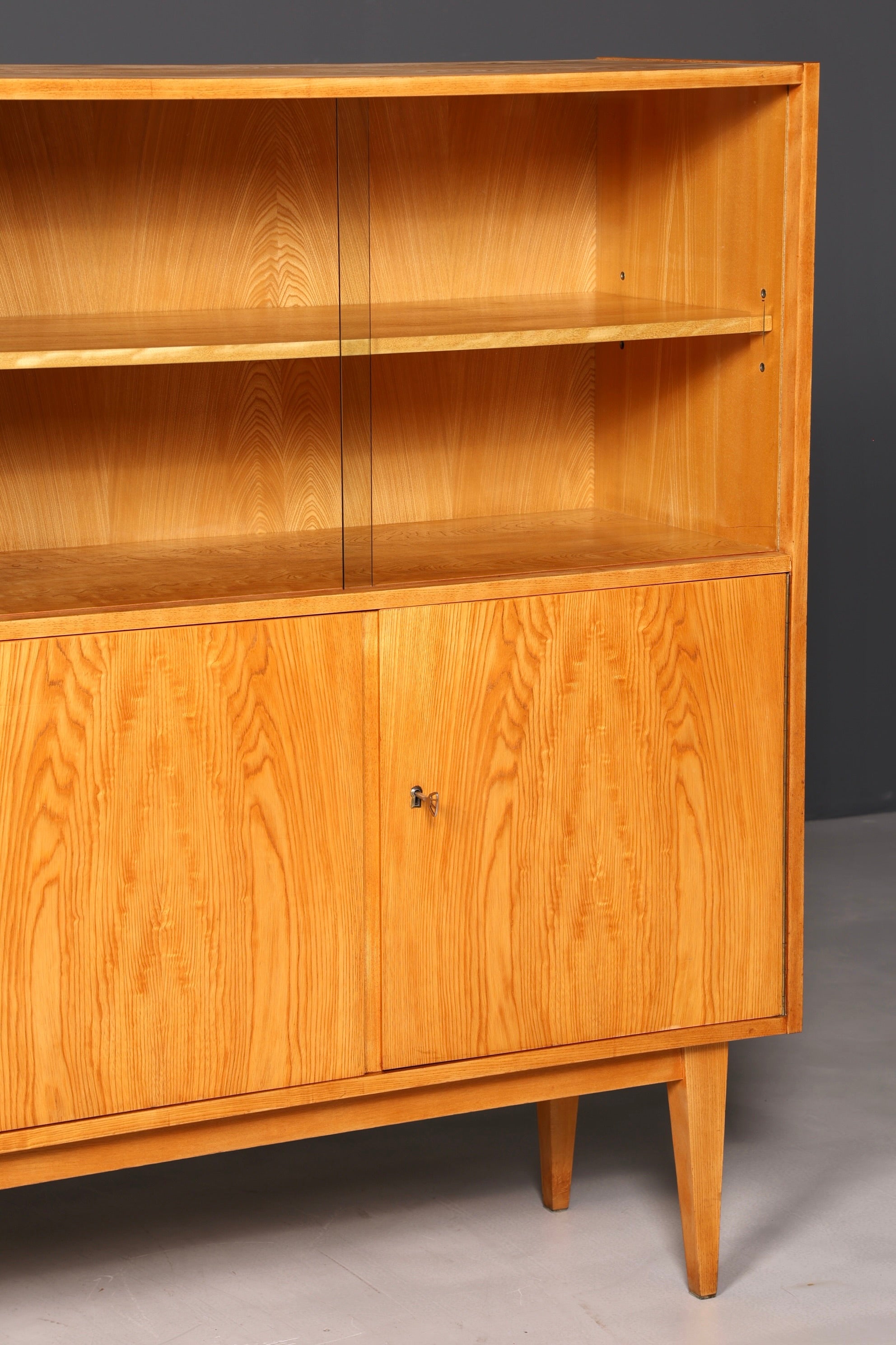 Wunderschöner Original Hellerau Schrank Mid Century Vitrine Franz Ehrlich 602 Kommode Bücherregal