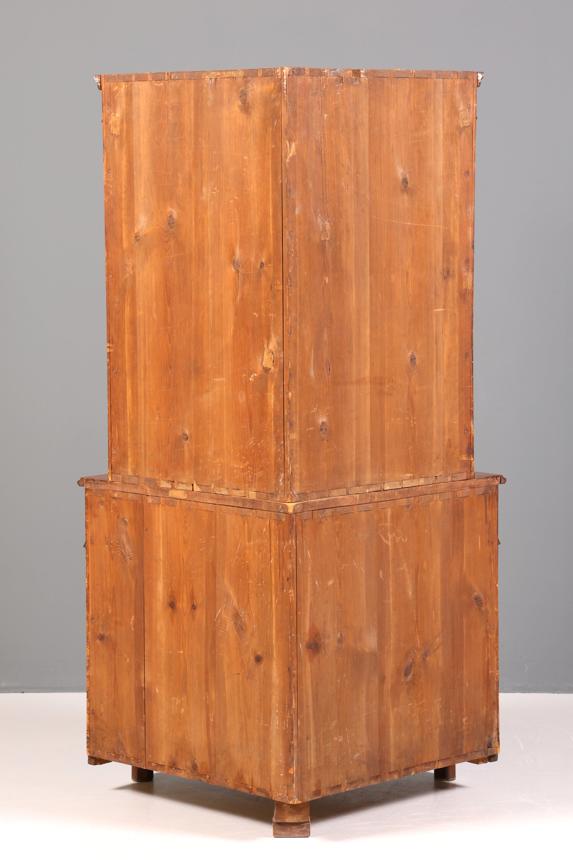 Traumhafter Louis Philippe Eckschrank Antik Gründerzeit Schrank um 1880