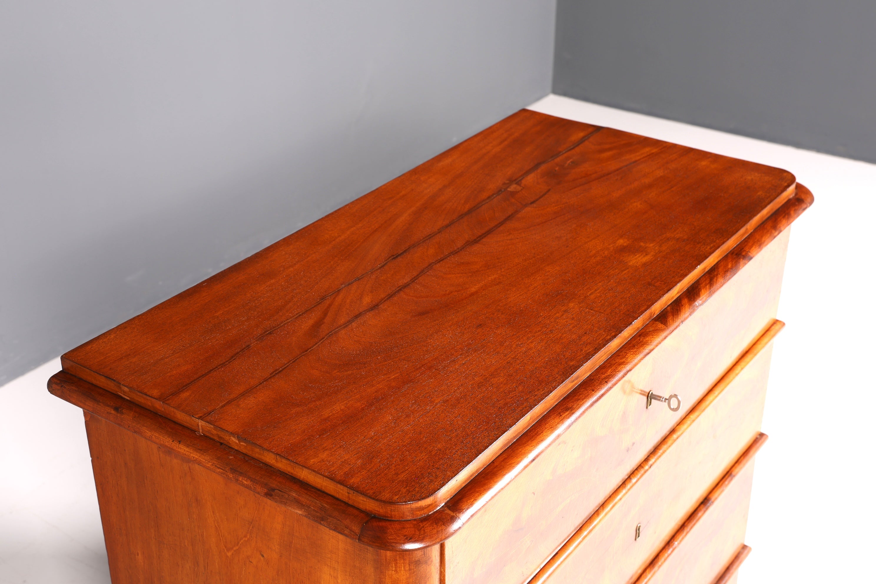 Commode ancienne Biedermeier Louis Philippe, d&