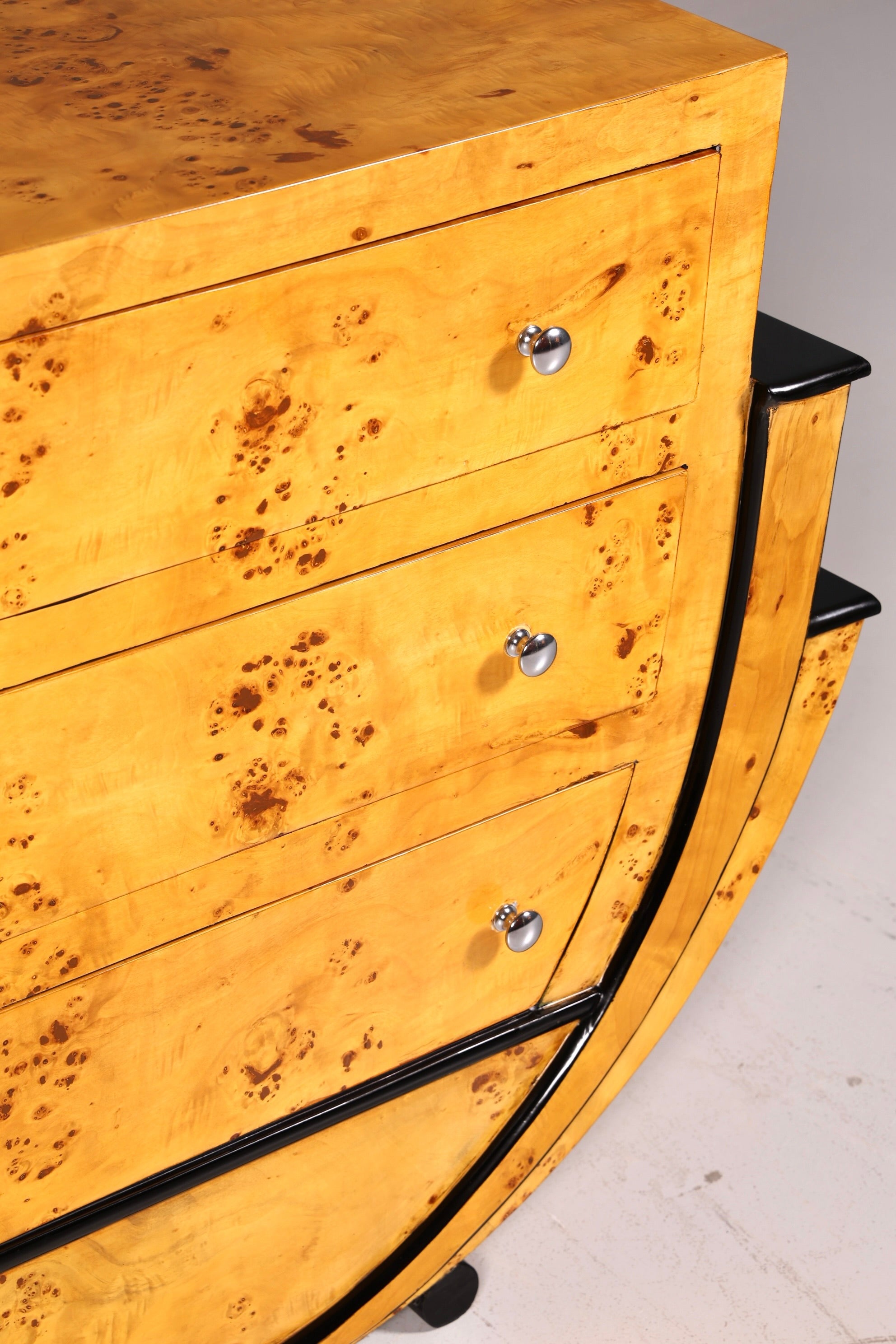 Edles Art Deco Stil Sideboard Wandkonsole Biedermeier Antik Stil Kommode Echt Holz Handarbeit