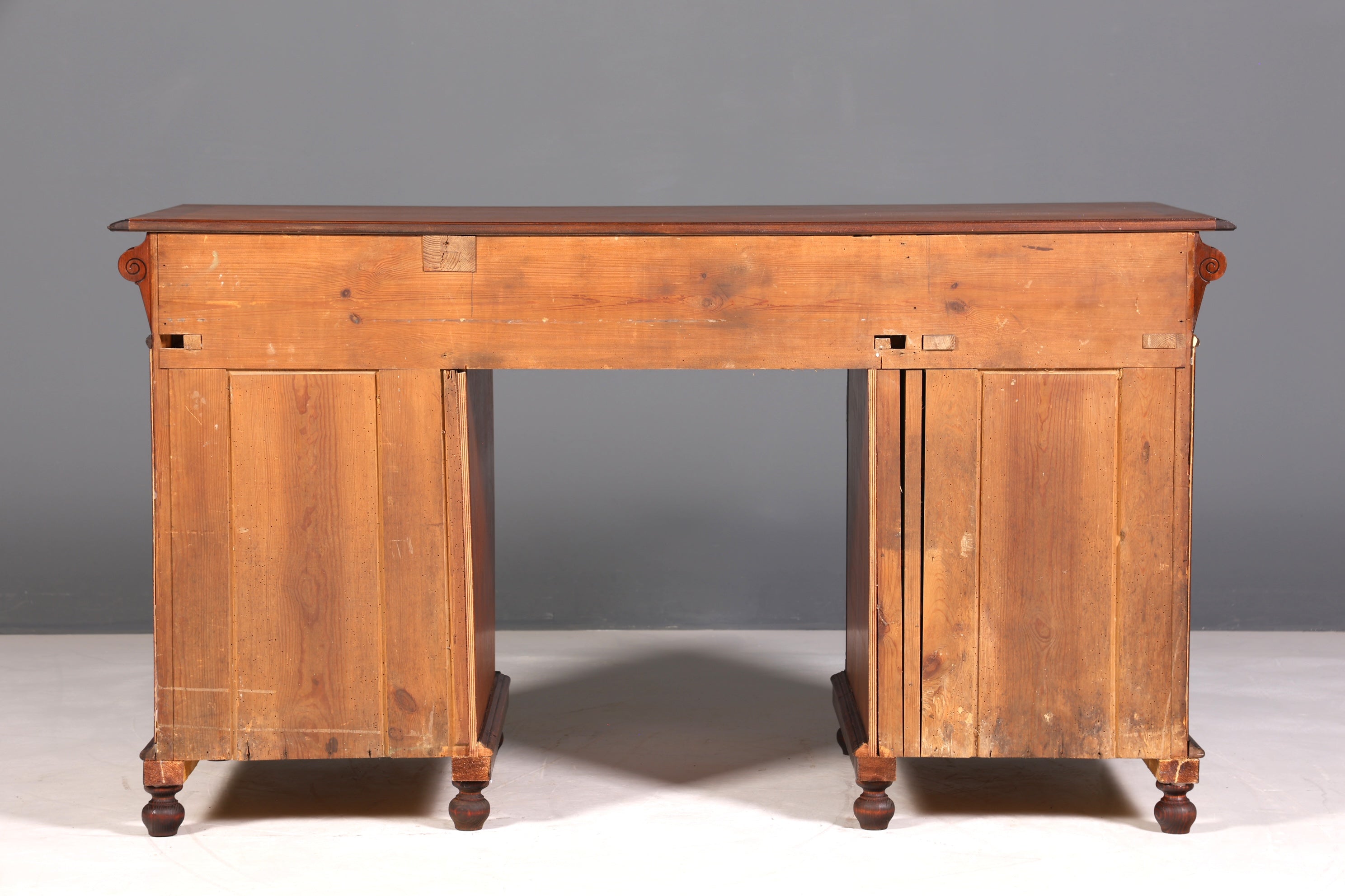 Traumhafter Gründerzeit Schreibtisch Jugendstil Bürotisch echt Holz Antik Desk