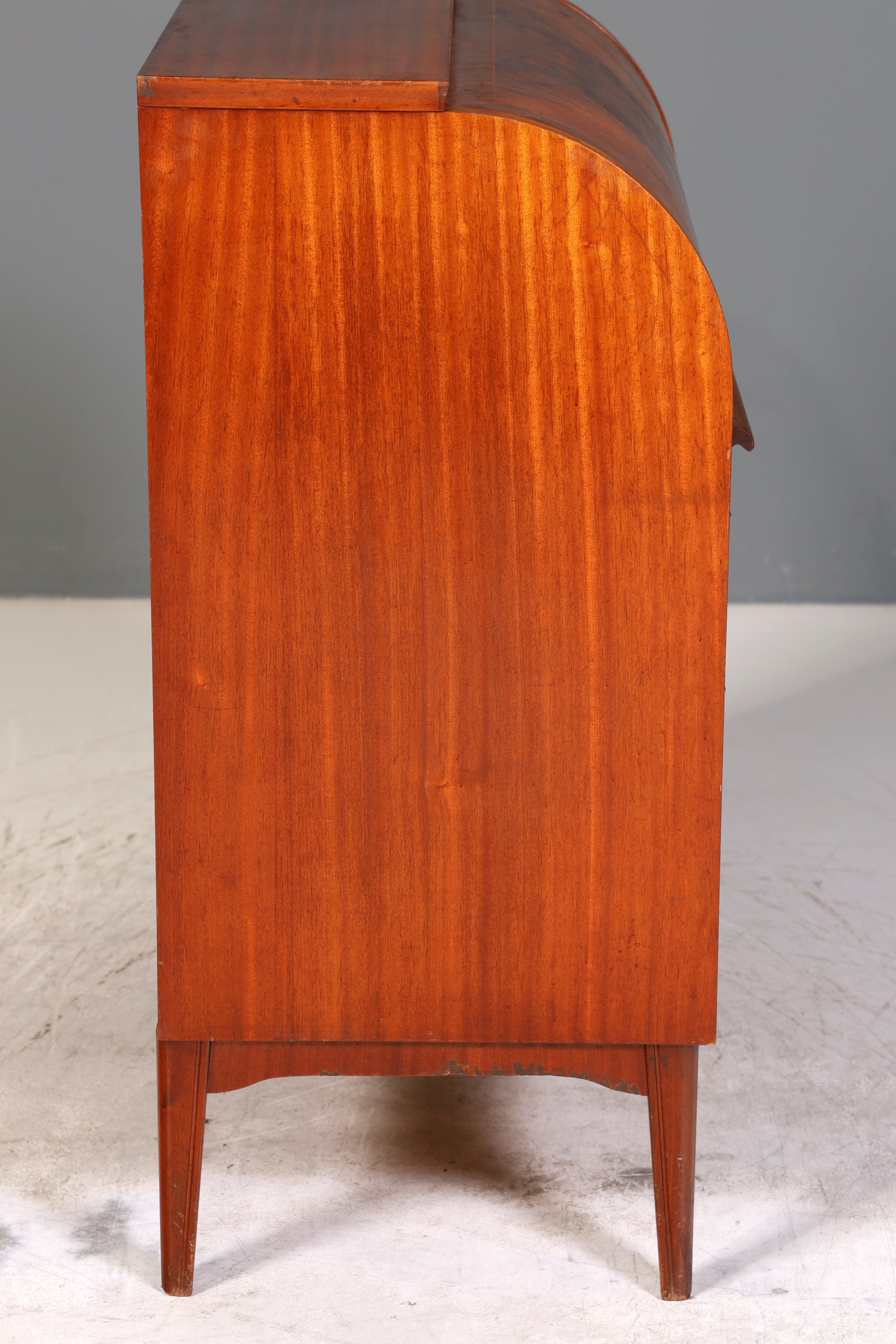 Traumhafter Mid Century Rollladen Sekretär Danish Design echt Holz Rollladen Kommode