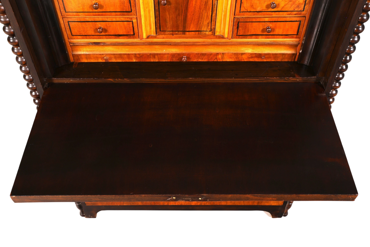Traumhafter Louis Philippe Sekretär Vertiko Biedermeier Kommode Schubladenkommode