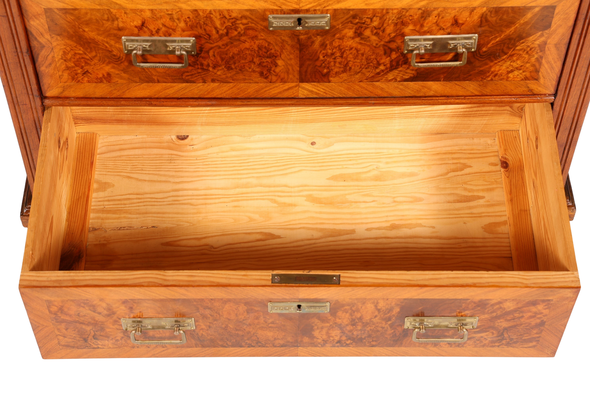 Edle Gründerzeit Kommode Jugendstil Schubladenkommode Antik Wäschekommode