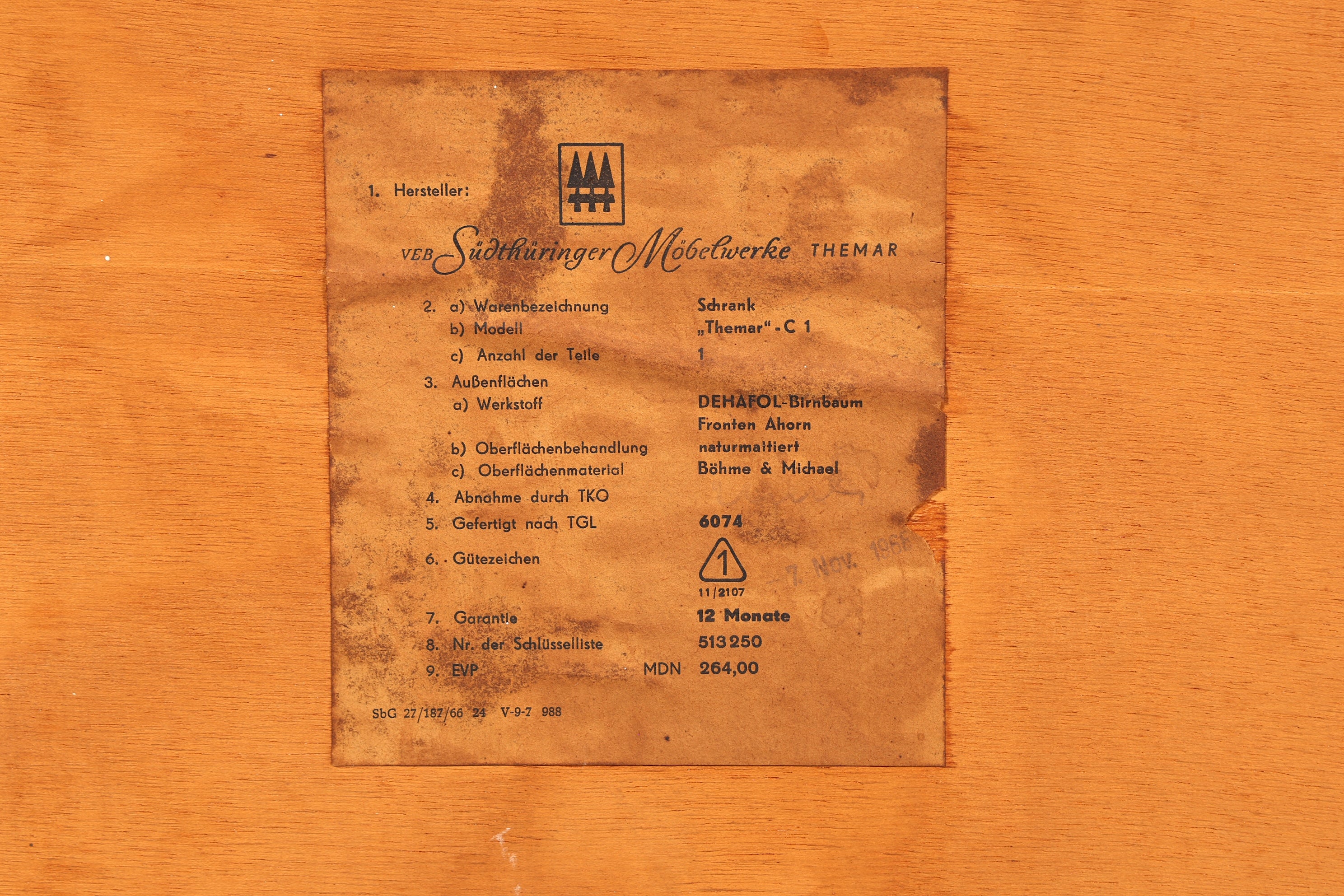 Magnifique buffet de style mid-century, commode vintage, meuble TV, années 1960