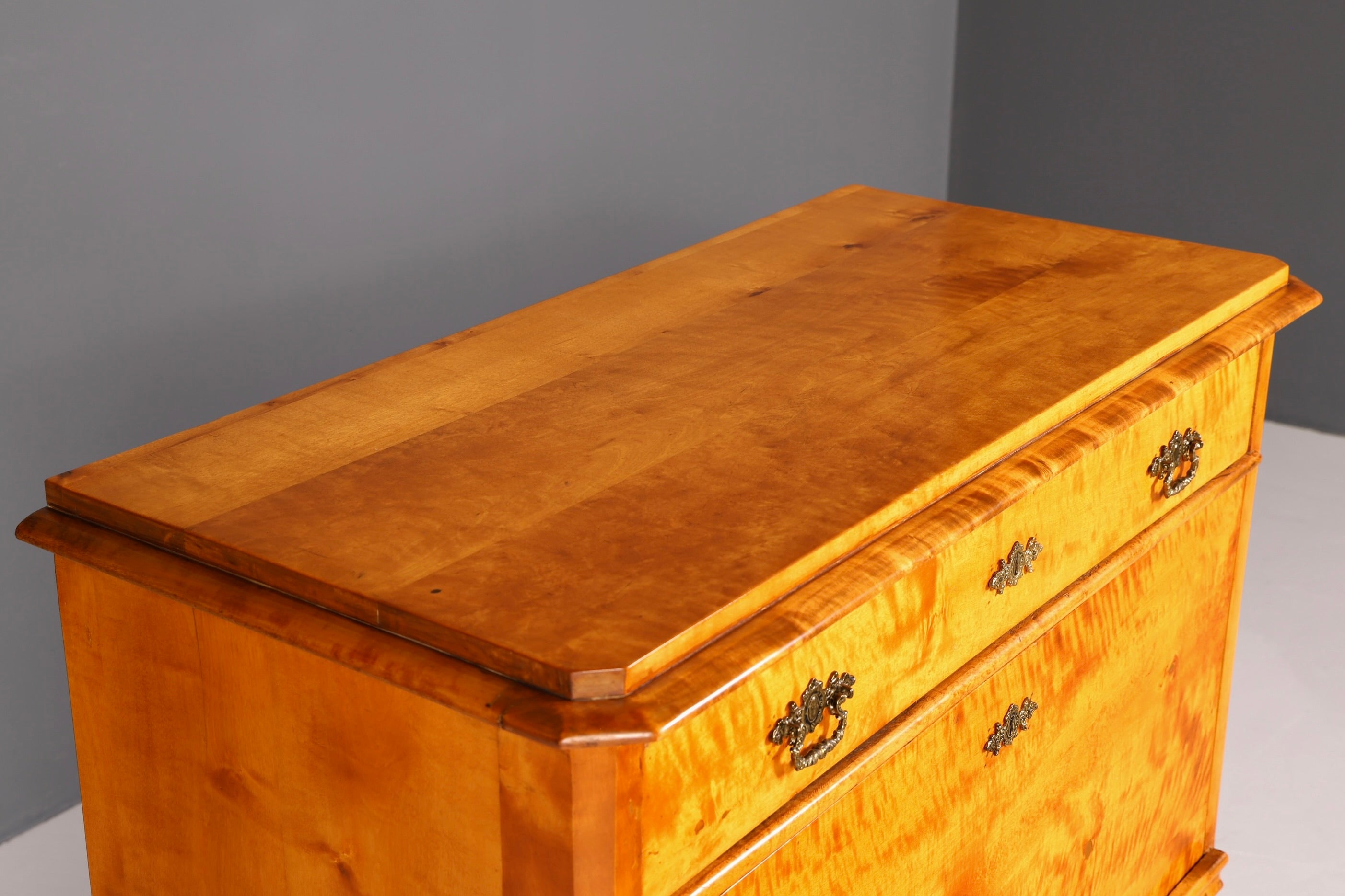 G106 Finish cm Wunderschöner Gründerzeit Sekretär Kommode Jugendstil Schubladenkommode Antik Vertiko