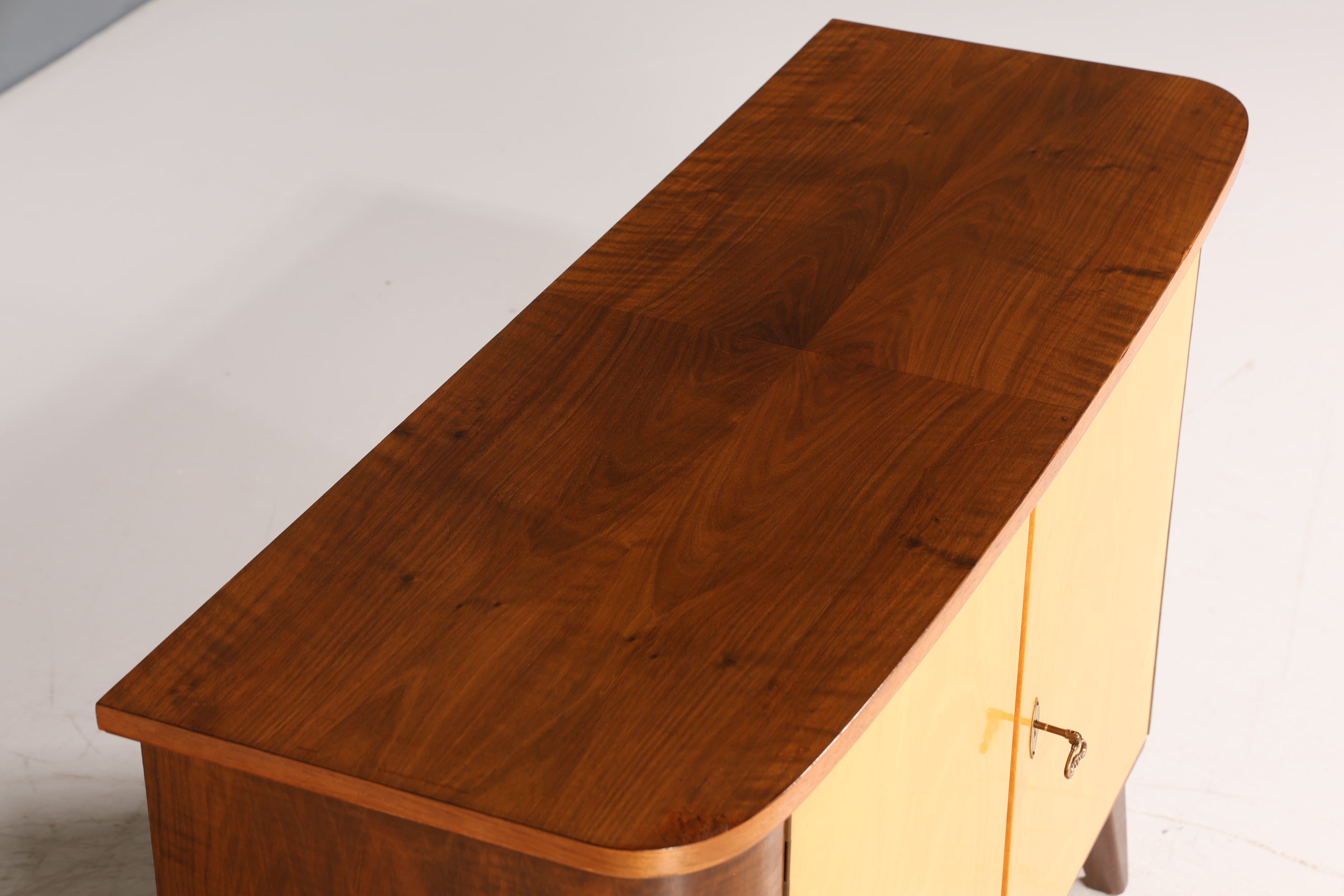 Wunderschöne Mid Century Kommode Vintage Schrank Retro Flur Kommode 60s Regal Sideboard