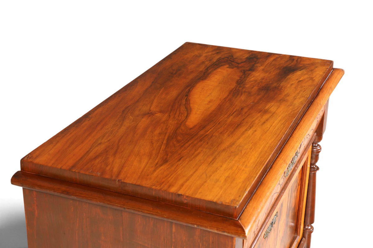 Edler Gründerzeit Sekretär Vertiko Highboard Jugendstil Kommode Schrank um 1880