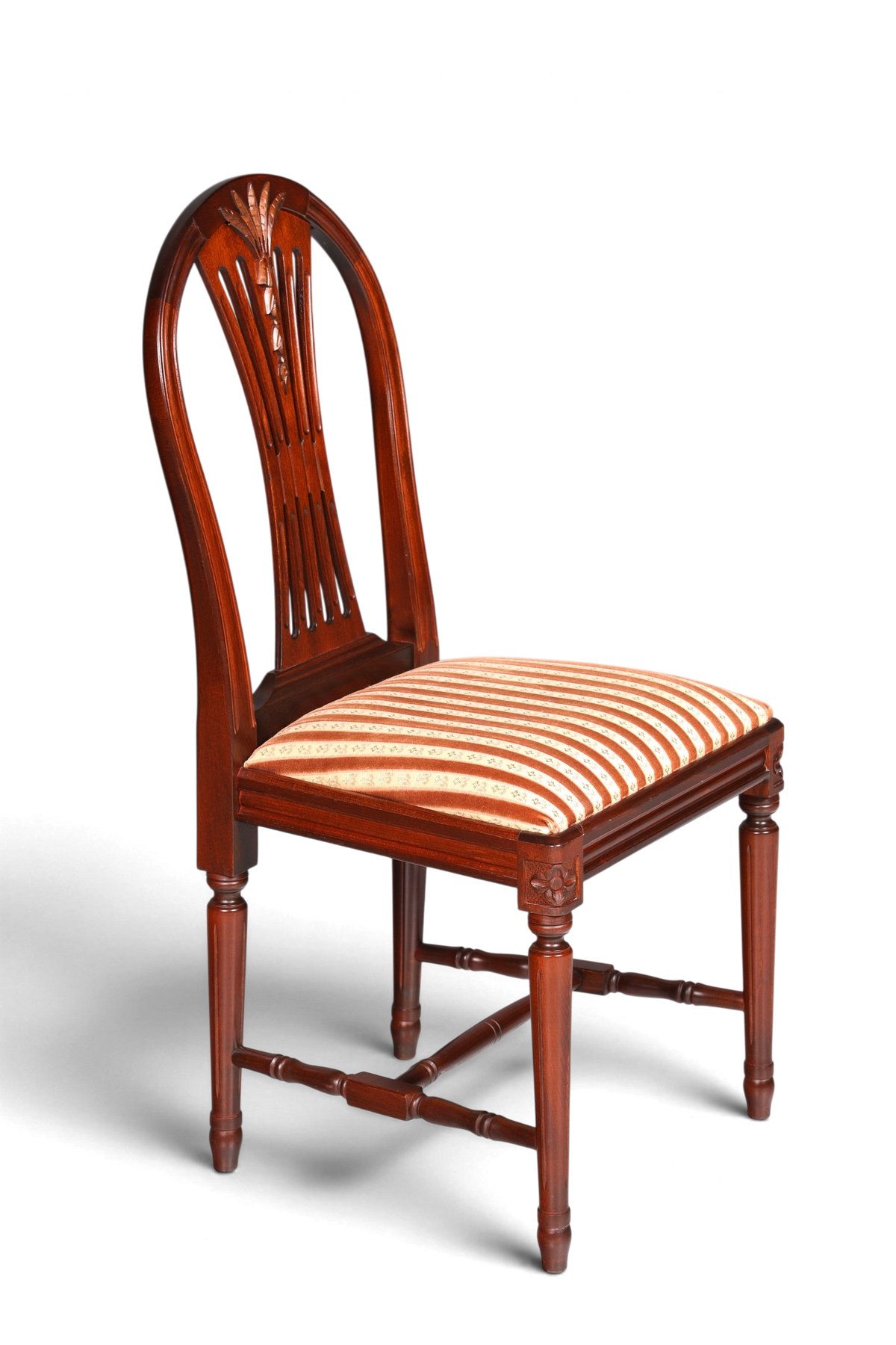 4x Edle Englische Stühle Englisch Dining Chairs Antik 60er Jahre Küchenstühle Stuhlset