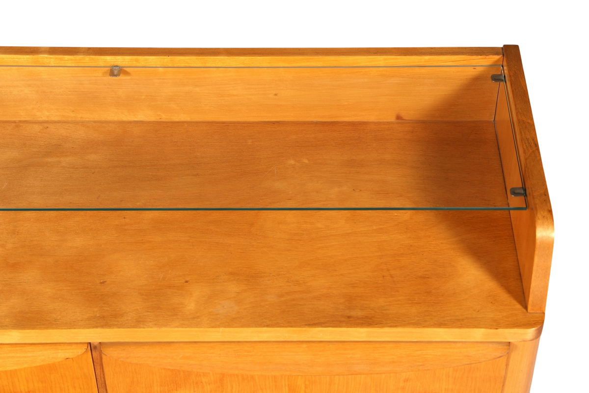 Original Hellerau Schrank Franz Ehrlich Mid Century Sideboard Lowboard DDR Design