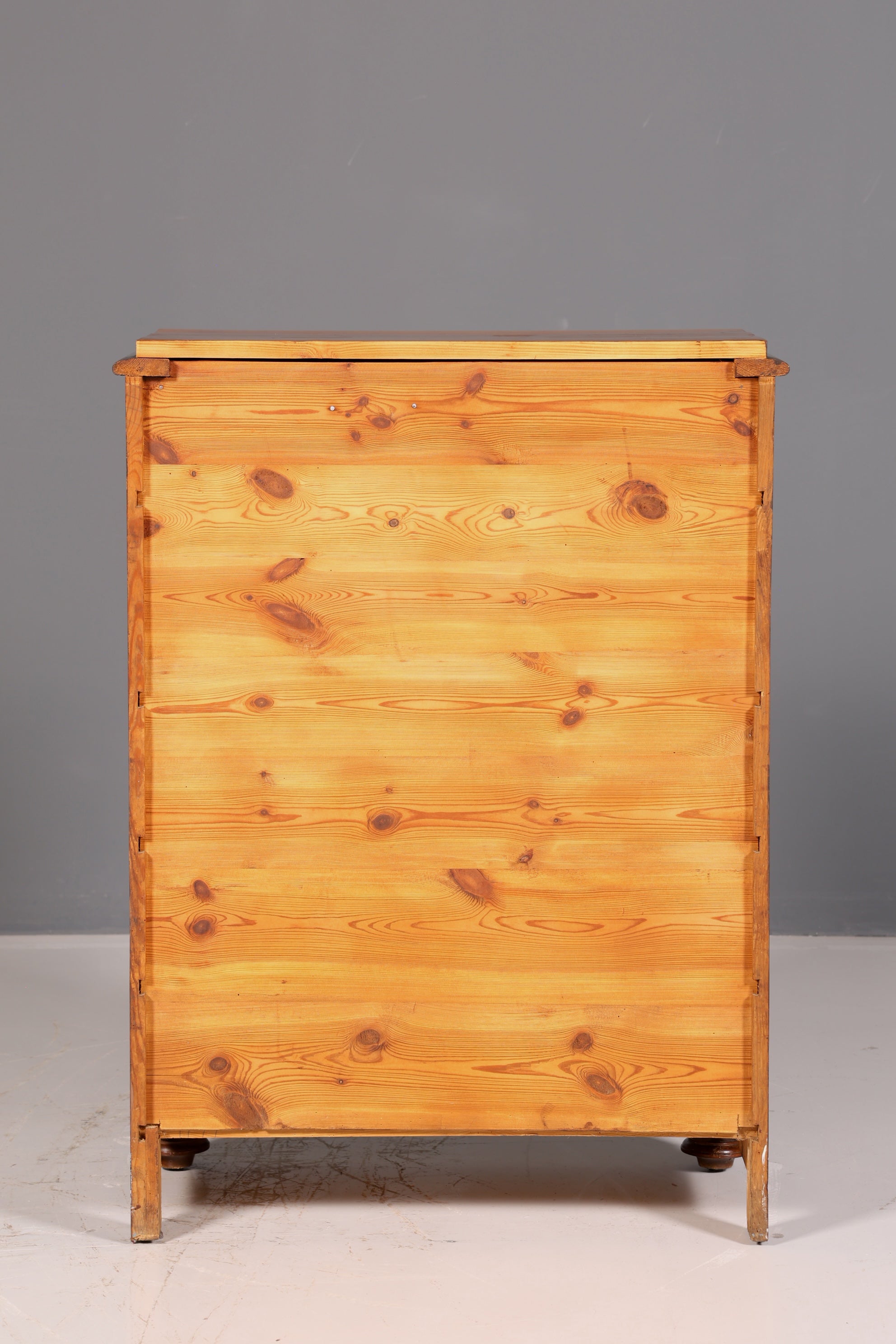 Magnifique commode Gründerzeit de style Art nouveau, meuble vertical à tiroirs, commode à linge, antique en bois massif