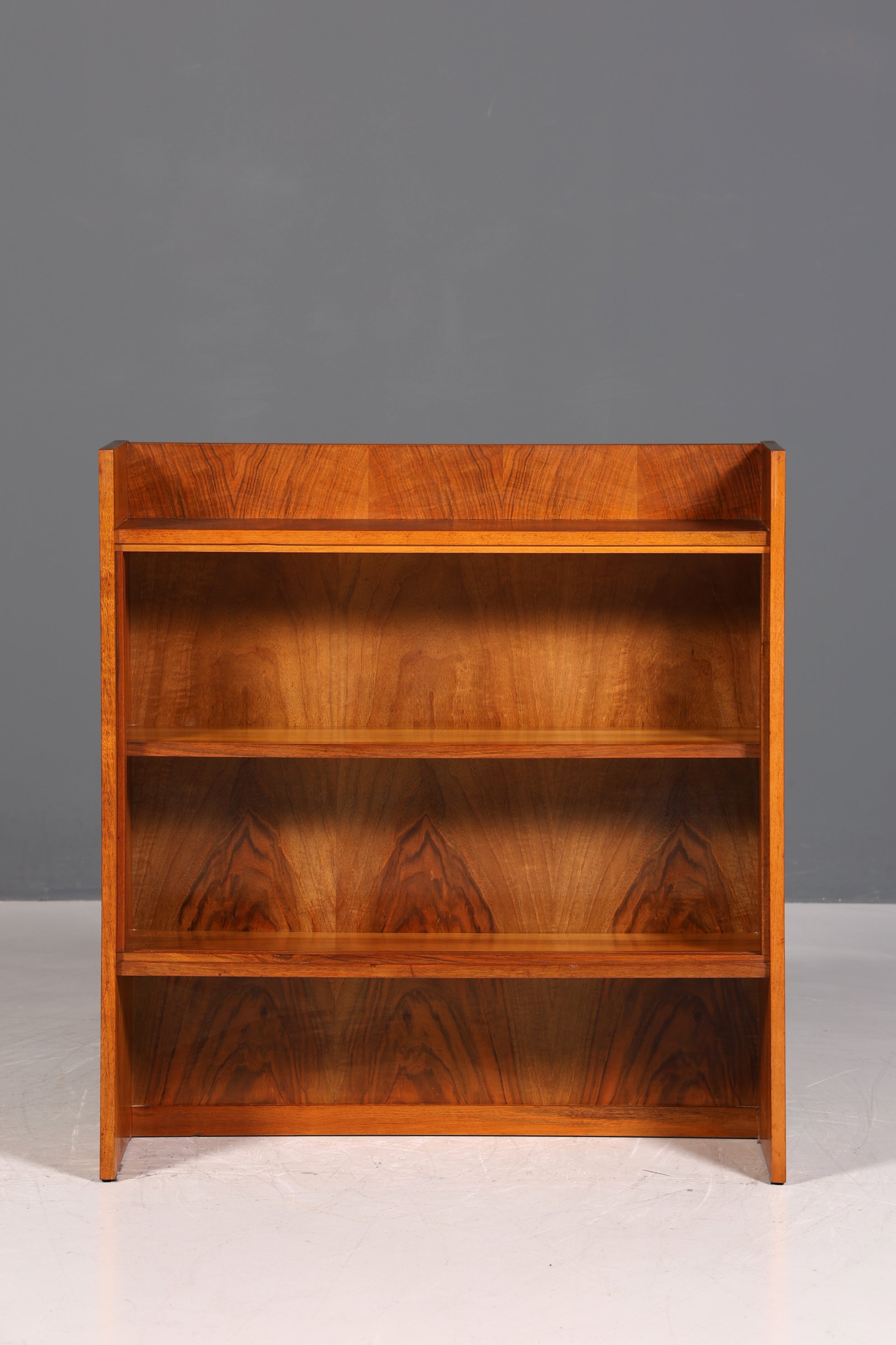 Magnifique bibliothèque vintage des années 60, étagère autoportante rétro, rangement pour livres, 2 sur 2