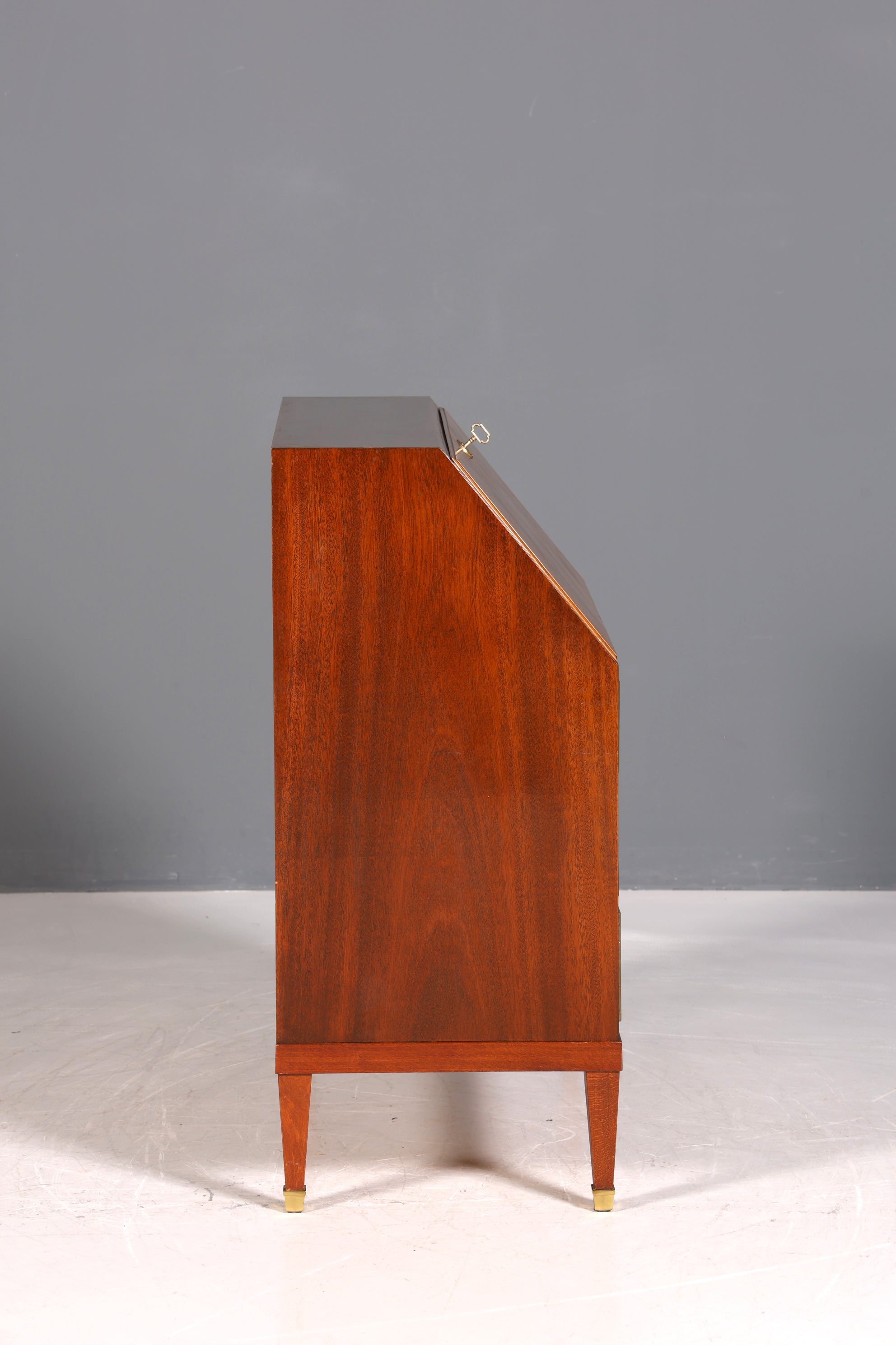 Secrétaire élégant de style anglais, commode de bureau, bureau d&