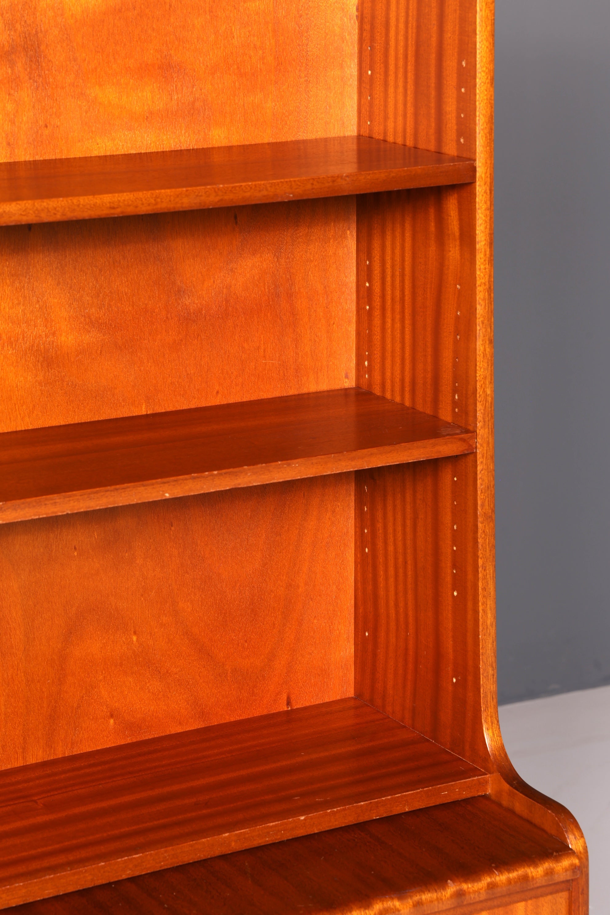 Wunderschöner Mid Century Schrank Bücherregal Vintage Sekretär Highboard Holz Regal 60s