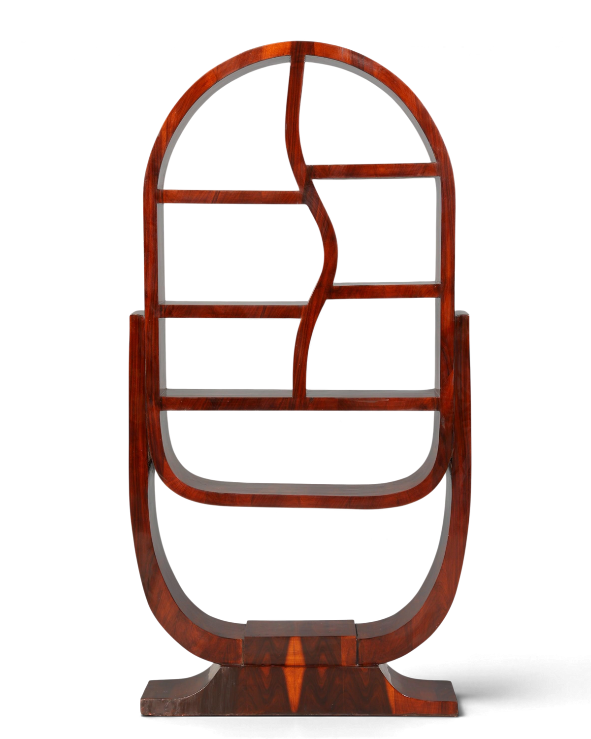 Wunderschönes Art Deco Design Bücherregal Kult Regal Bookshelf