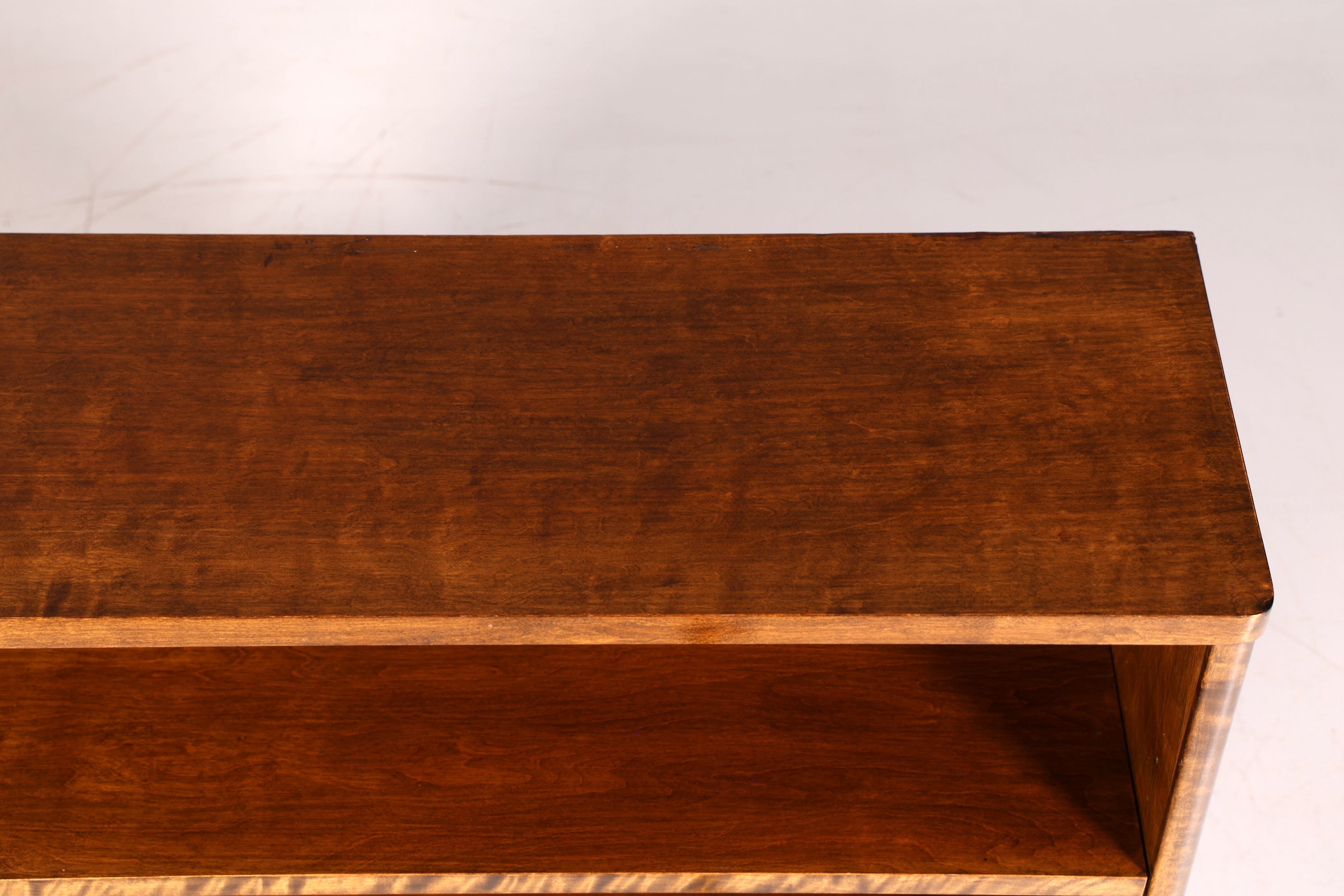 Wunderschönes Art Deco Stil Regal um 1940 Bücherregal Echt Holz Buchablage Vintage