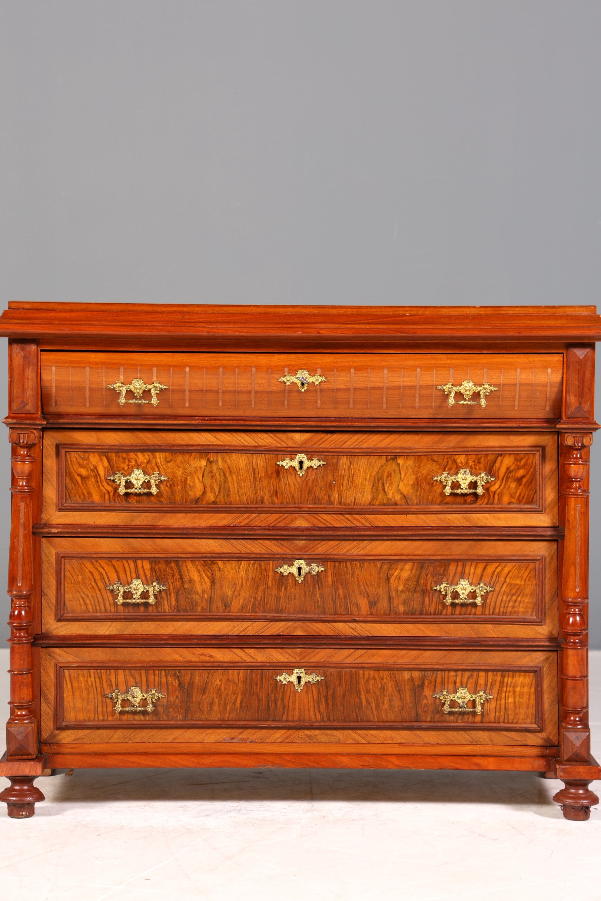 Traumhafte Gründerzeit Kommode Jugendstil Antik Sideboard Schubladenkommode