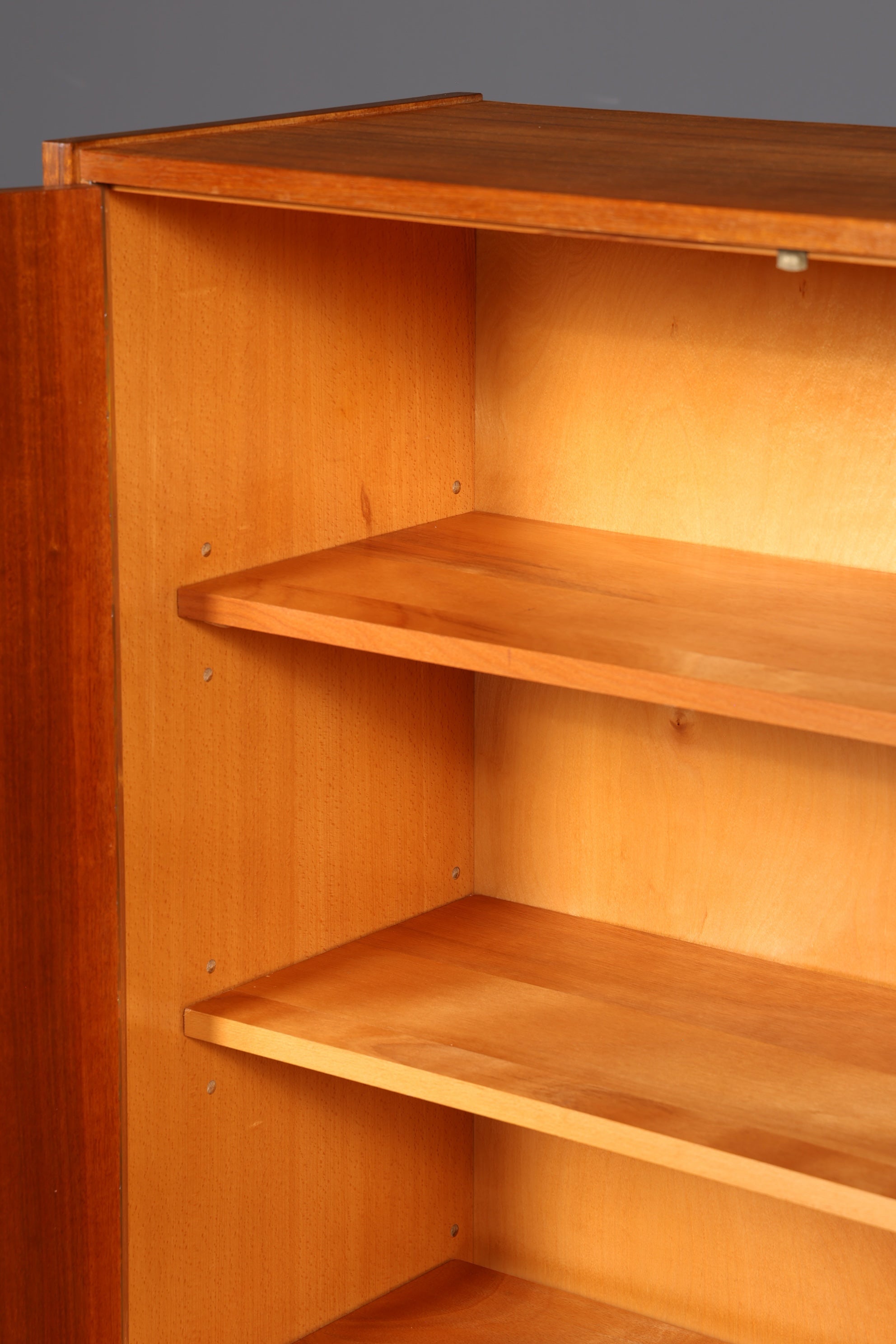 Traumhafter Mid Century Kleiderschrank Vintage Schrank Retro Wäscheschrank 60er Echt Holz