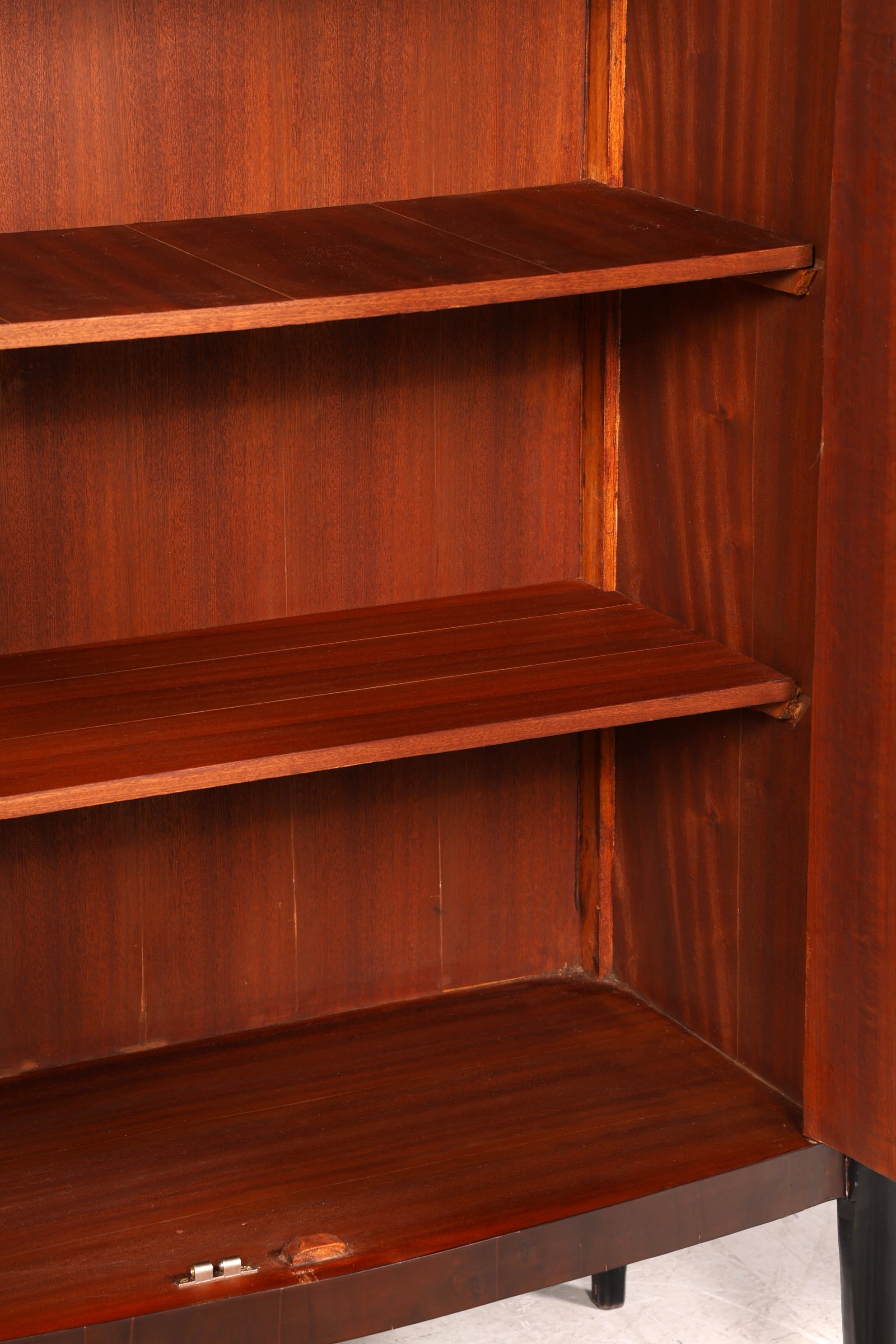 Traumhaftes Art Deco Design Highboard Schrank Kommode Vertiko Sun Cabinet Wäscheschrank