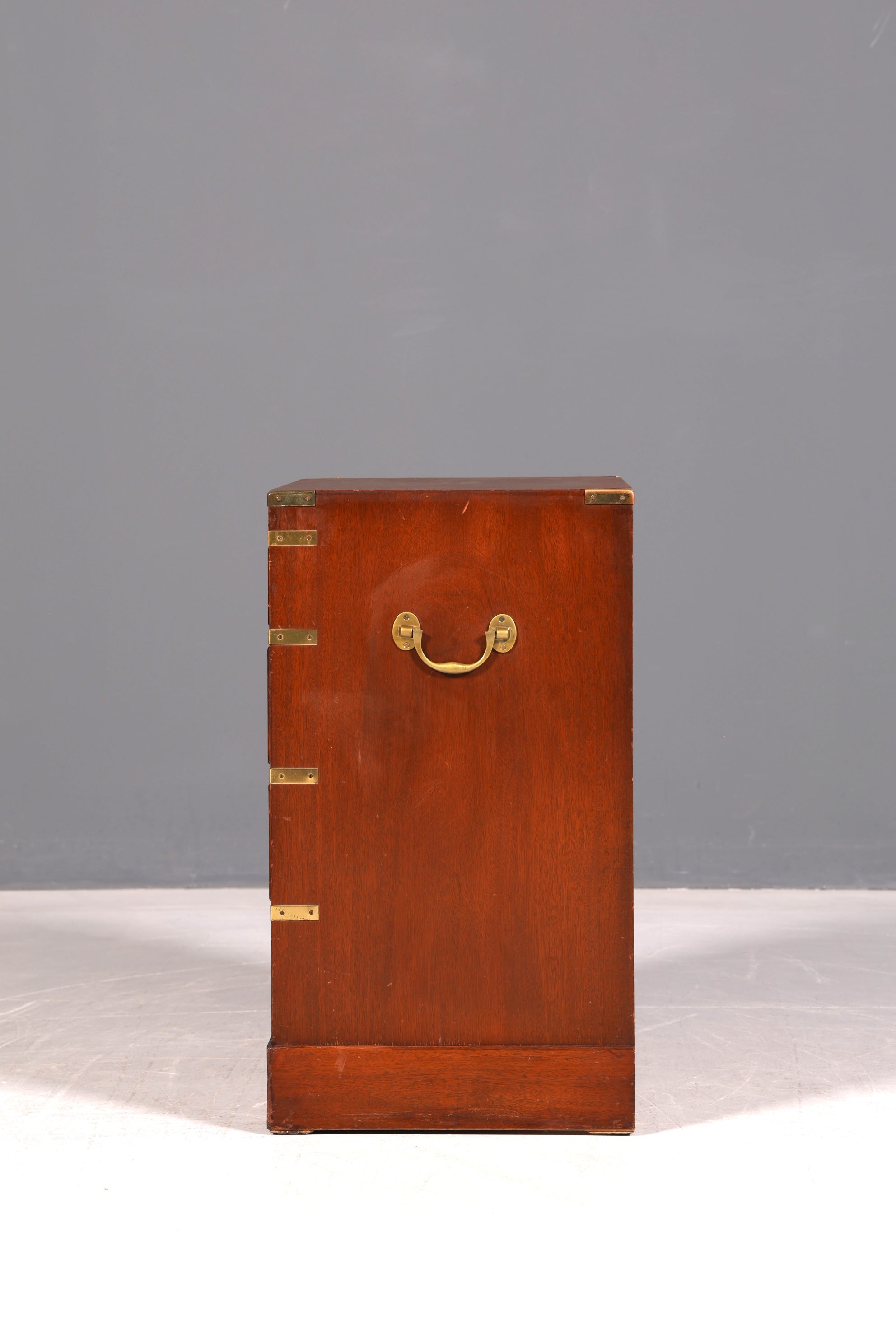 Wunderschöne Maritime Kommode Englisch Military Chest Schrank Schubladenkommode Wäschekommode Antik