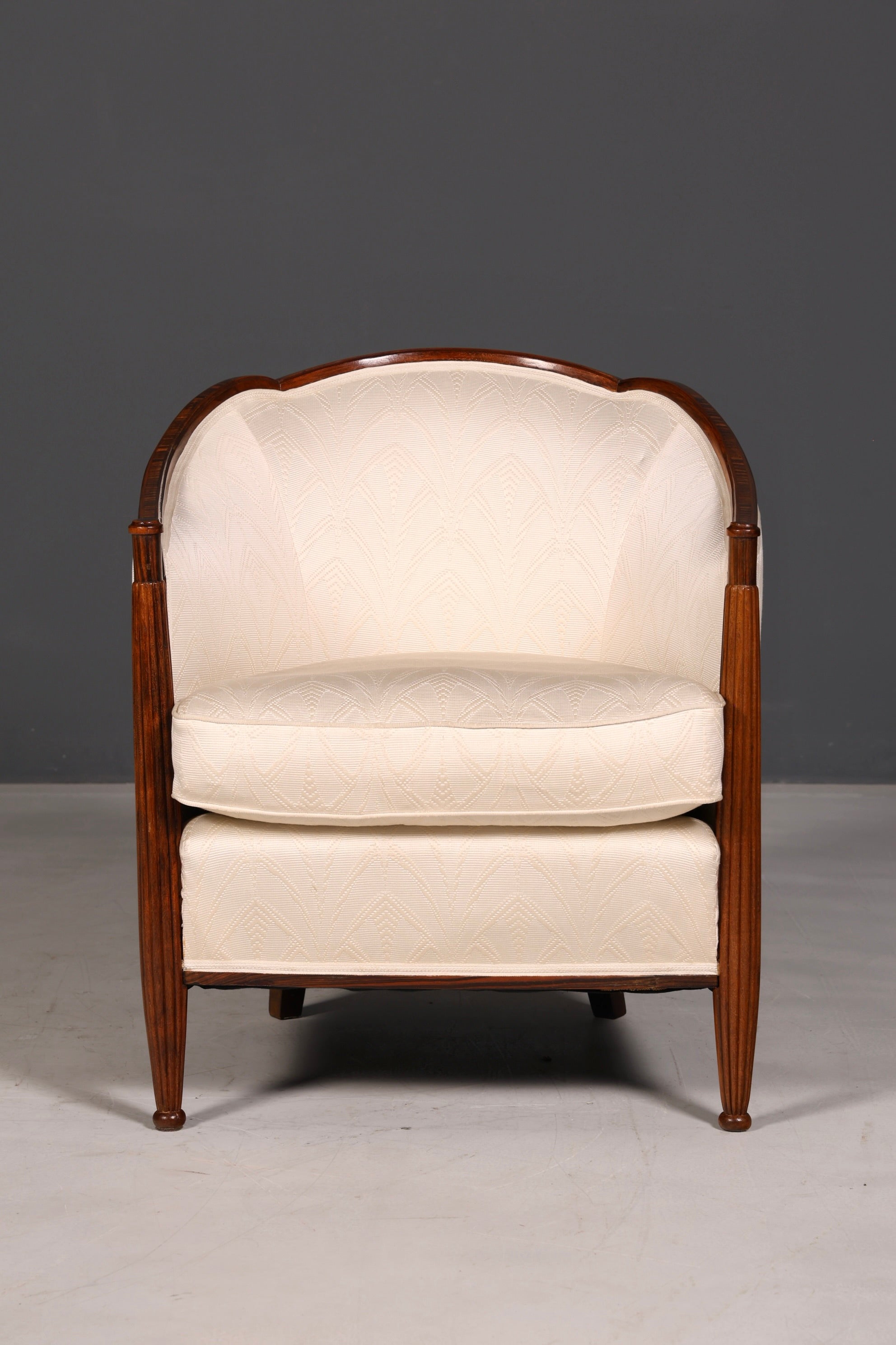 Edler Art Deco Sessel Clubsessel Loungesessel Armlehnsessel Vintage Polstersessel 2 von 2
