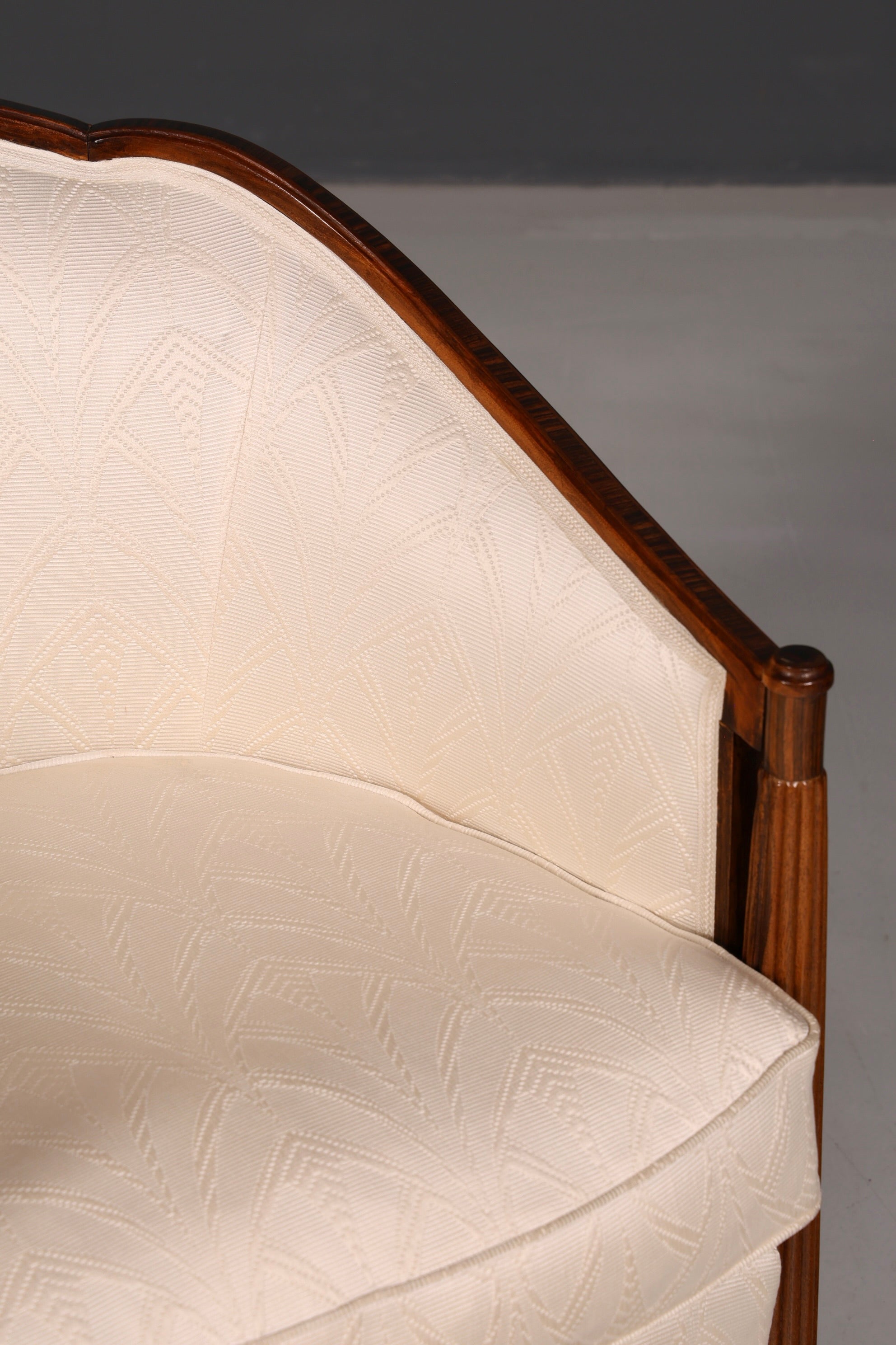Edler Art Deco Sessel Clubsessel Loungesessel Armlehnsessel Vintage Polstersessel 2 von 2