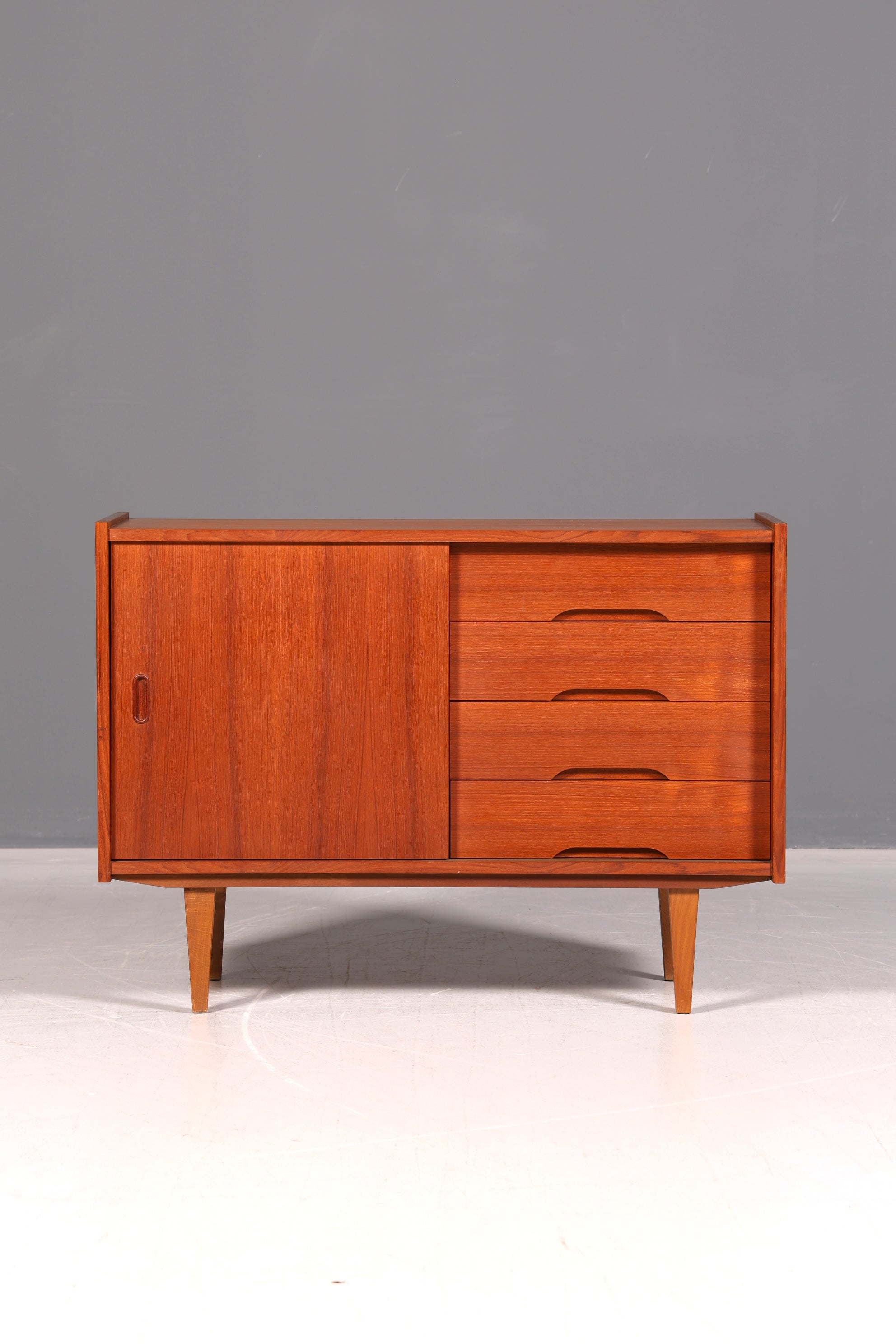 Wunderschöne Mid Century Teak Kommode Danish Design Sideboard Vintage Retro 60er