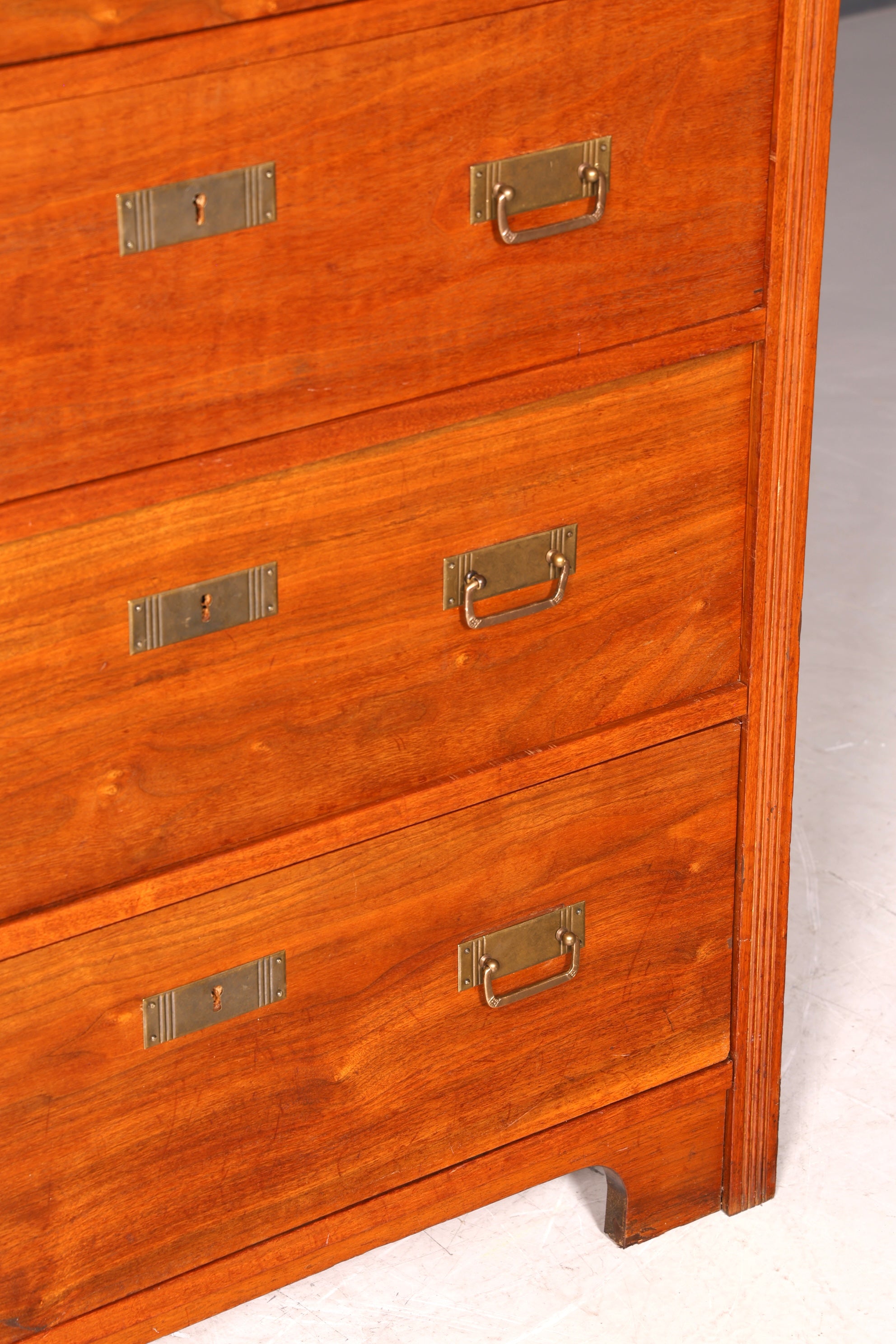 G358 Finish Traumhafte Jugendstil Vitrine Antike Holz Bücherschrank Eiche Antik Schrank Geschirrschrank (Kopie)