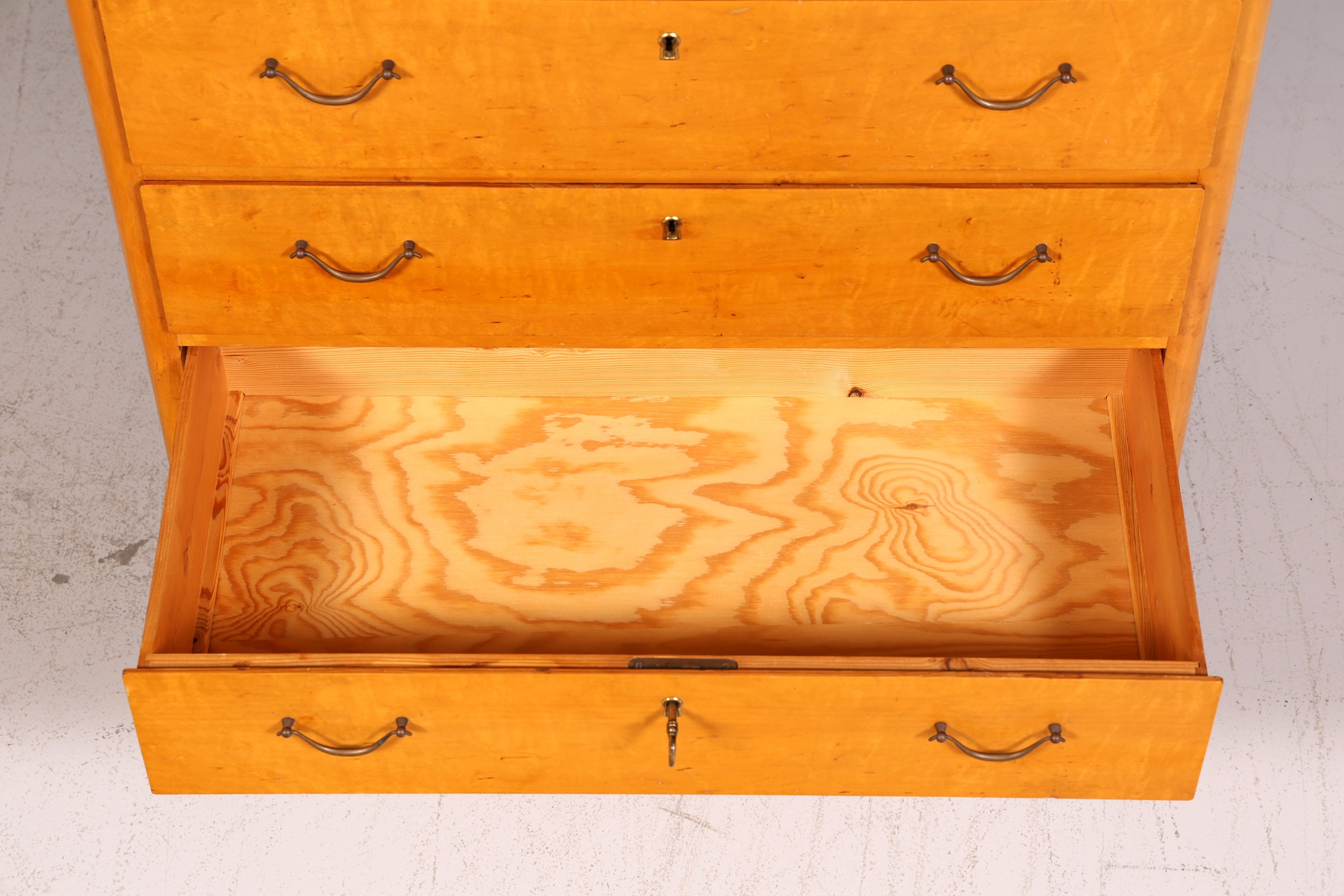 Wunderschöne Mid Century Kommode Vintage Flurkommode Schubladenkommode Retro 60er Holz