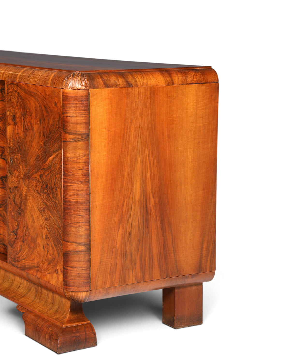 Wunderschönes Original Art Deco Sideboard Antik Schrank TV Kommode Buffet um 1930