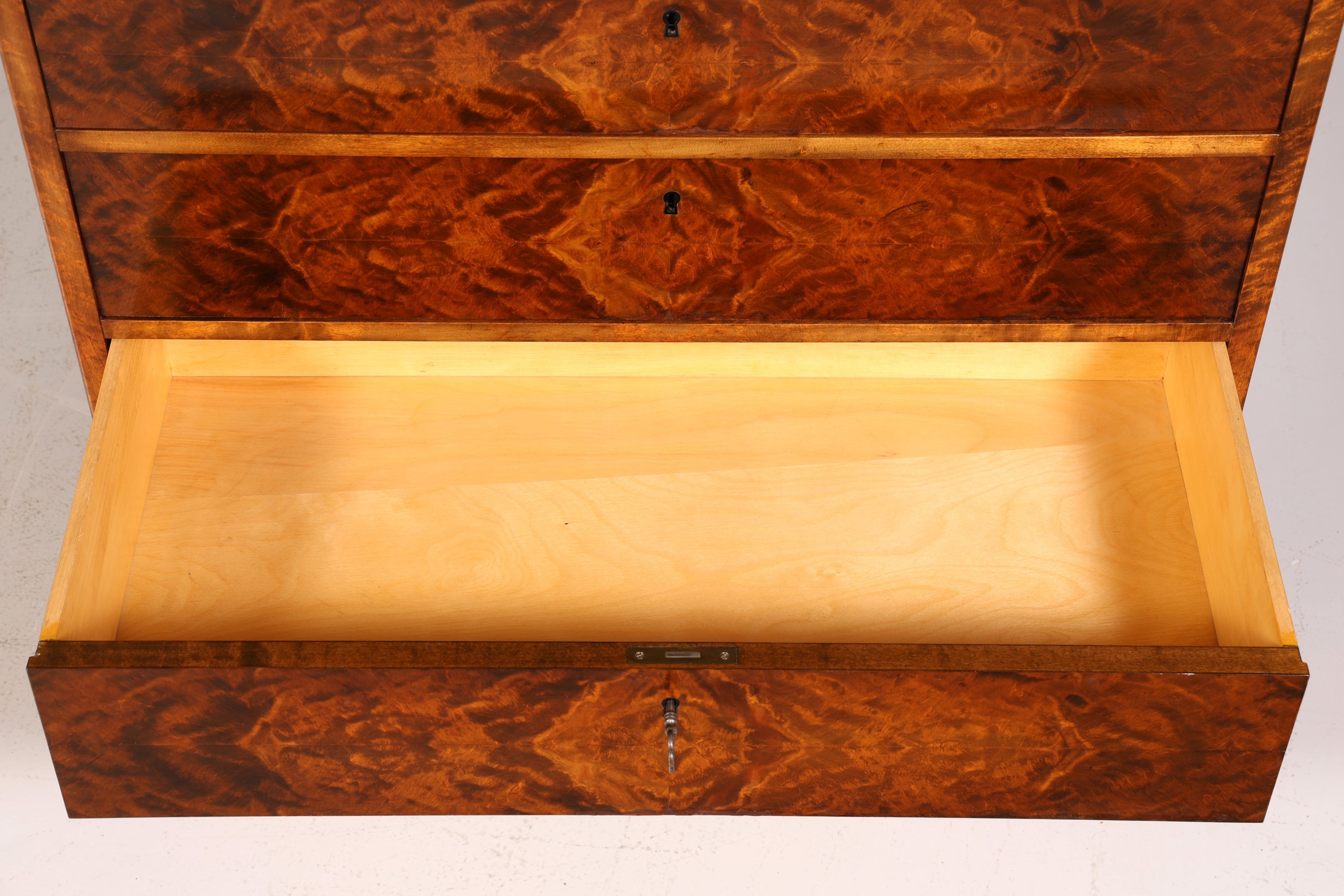 Wunderschöner Sekretär um 1930 Büro Kommode echt Holz Schreibtisch Bürokommode Office Secretary