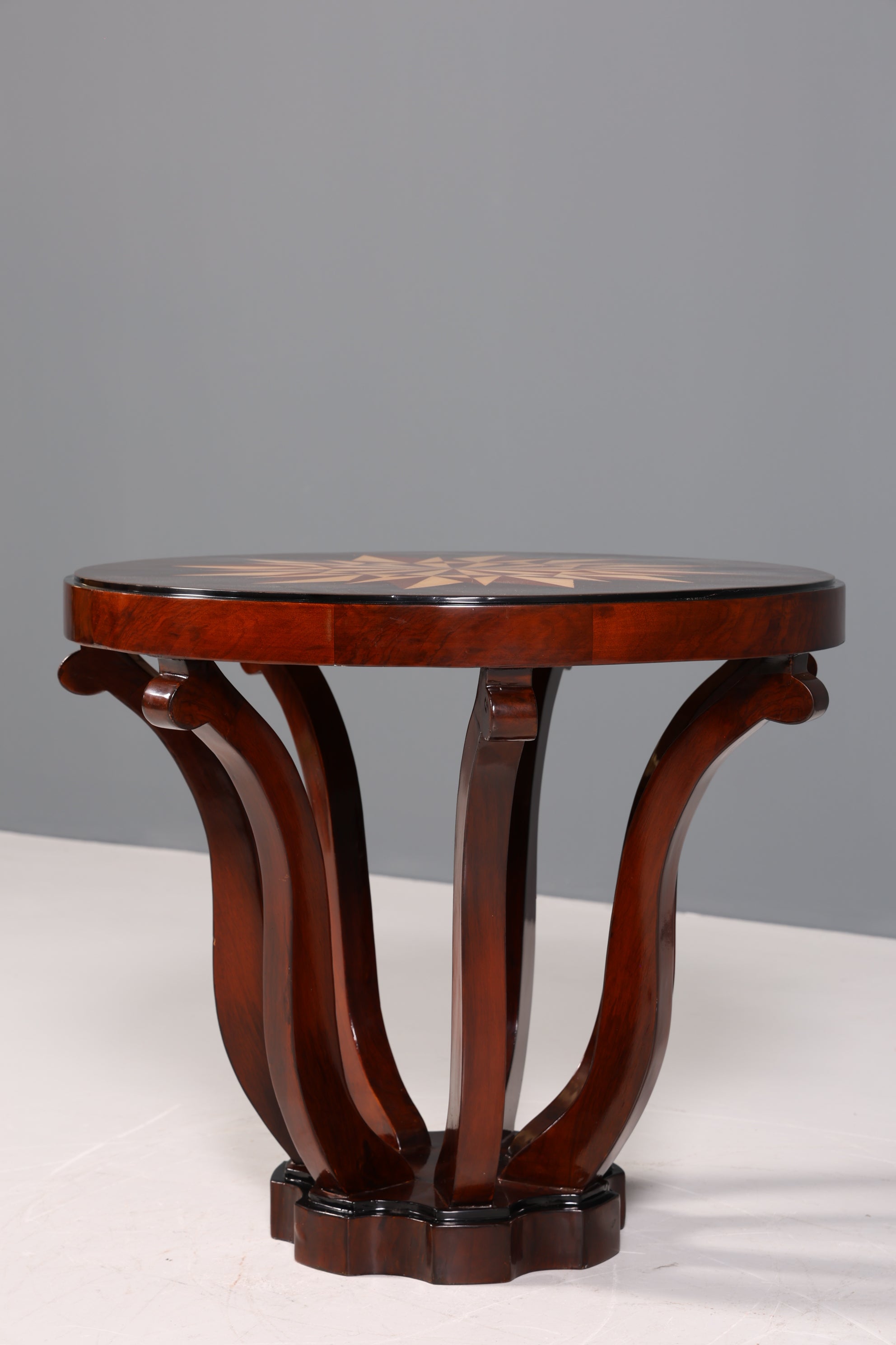 Wunderschöner Art Deco Stil Couchtisch Antik Stil Luxus Beistelltisch Wohnzimmer Ablagetisch