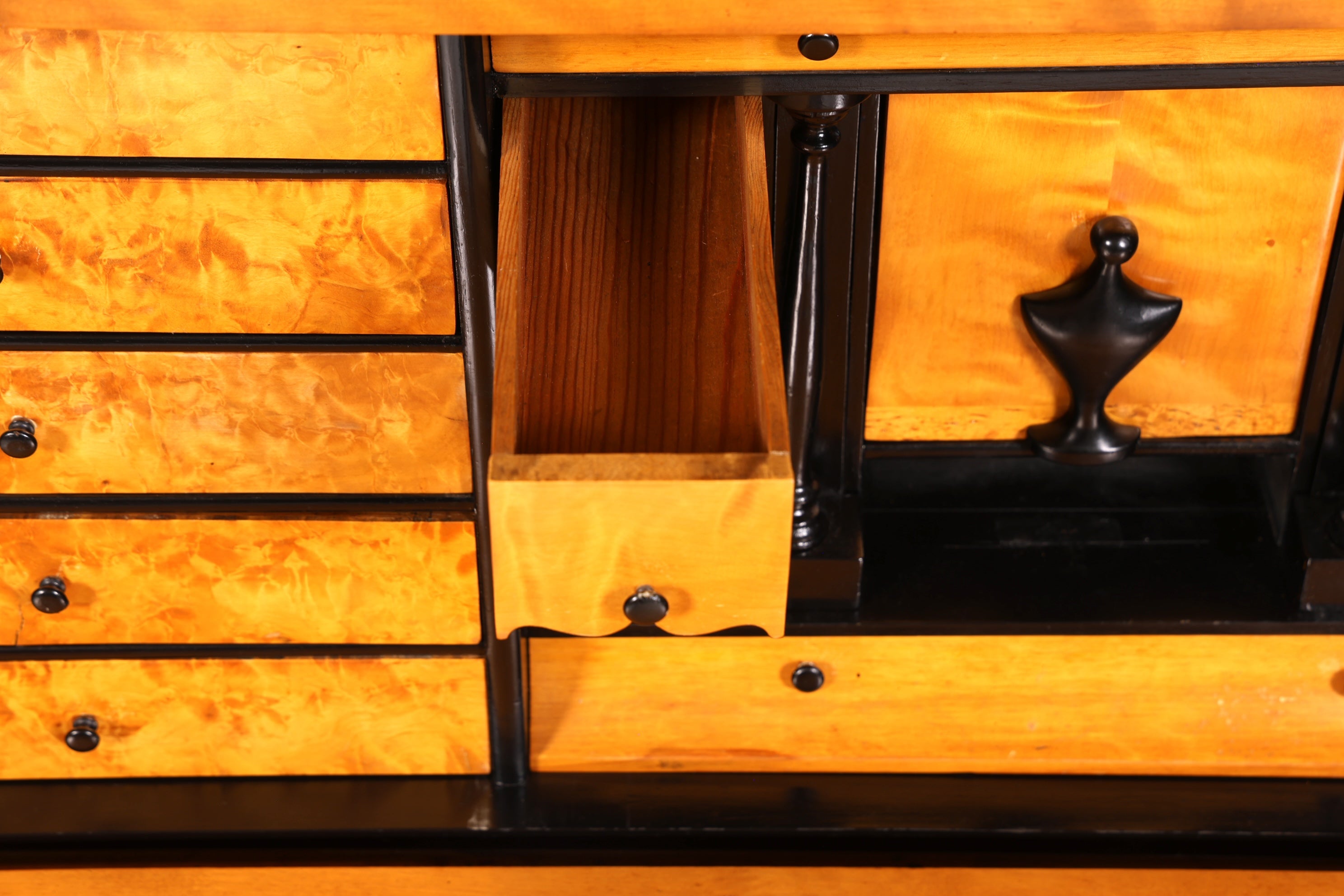 Magnifique secrétaire Biedermeier d&