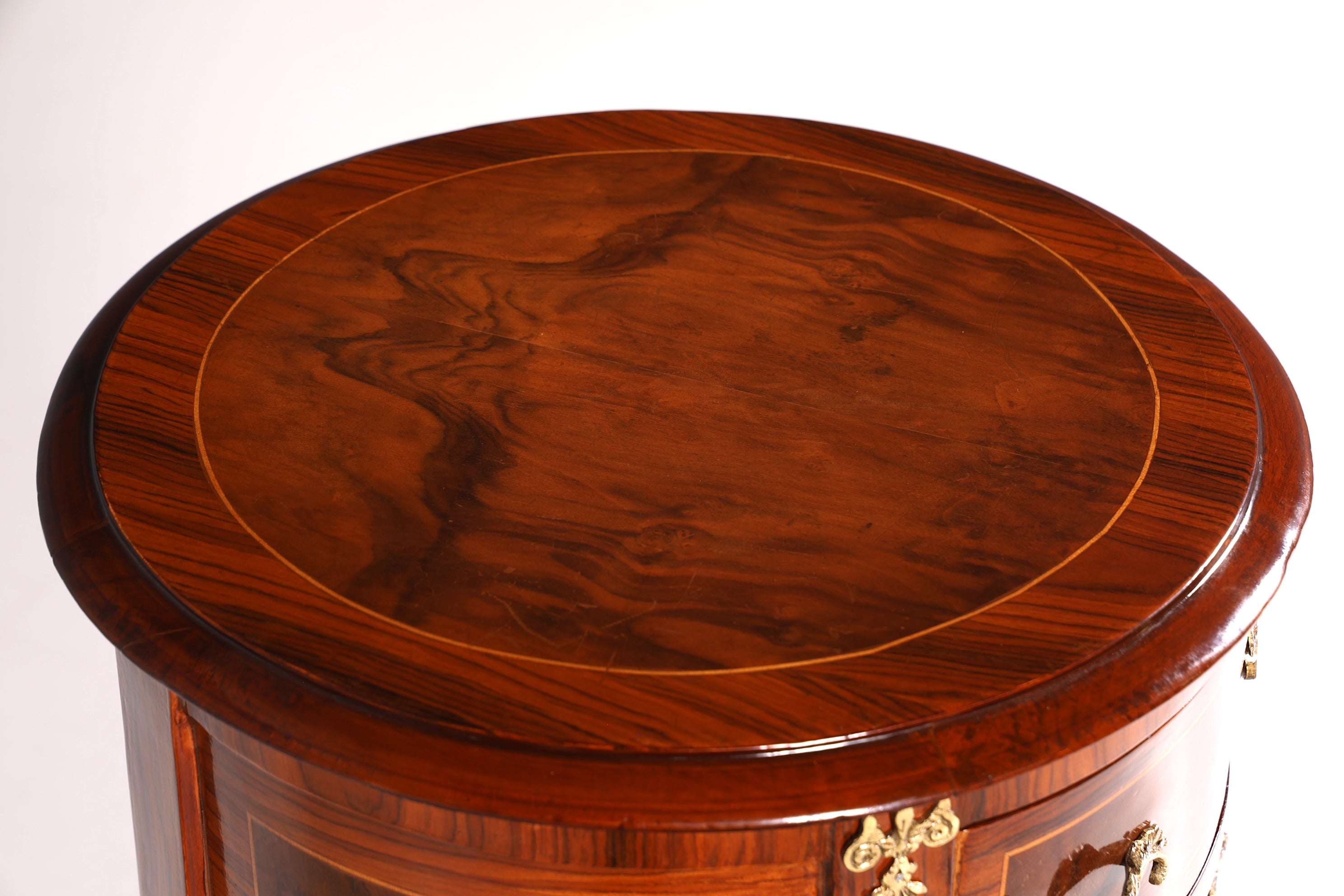 Wunderschöne Barock Stil Kommode Vertiko Schubladenkommode Intarsien 7-Schübige Kommode