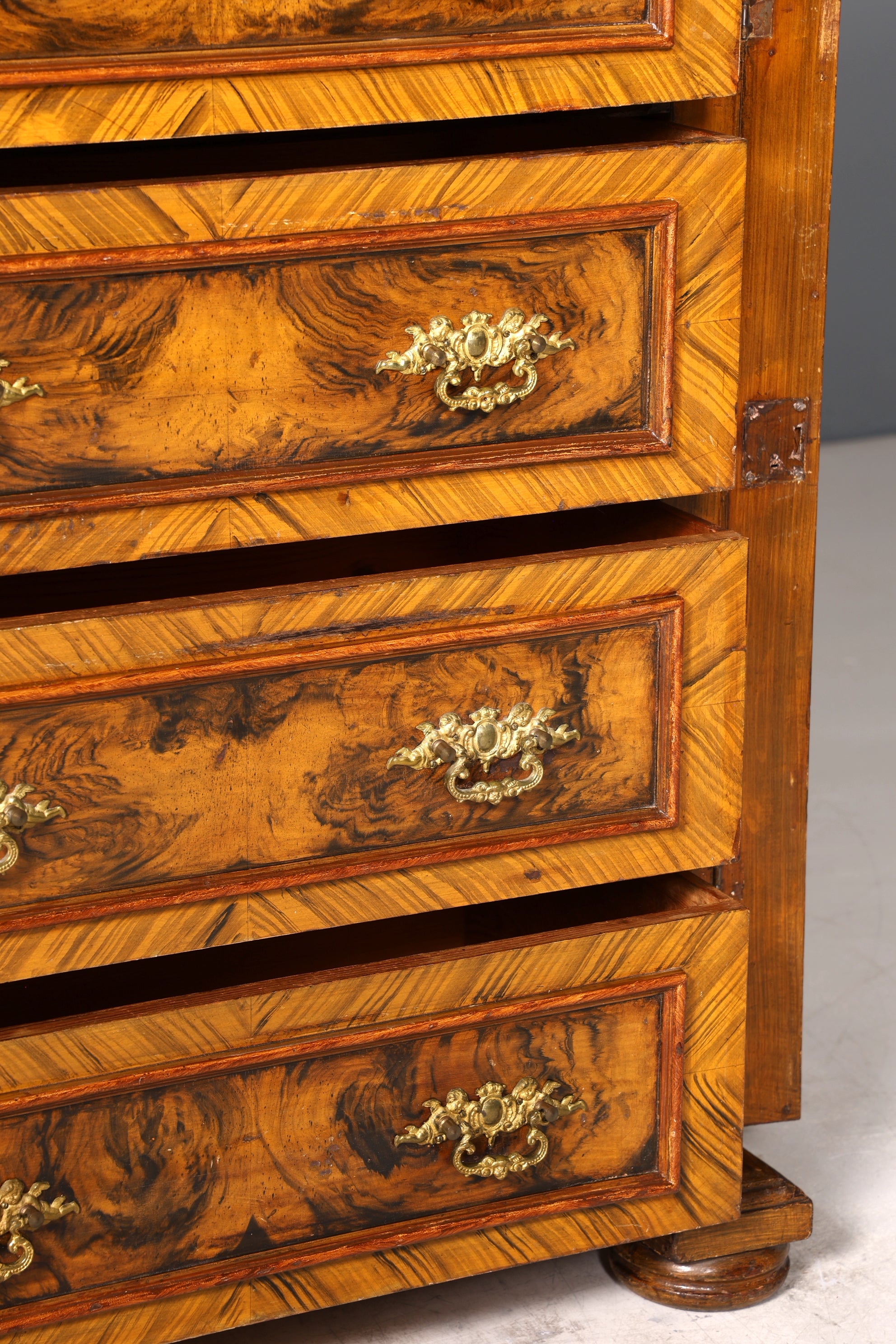 Traumhaftes Gründerzeit Vertiko Jugendstil Schrank Antik Highboard Kommode Schubladenkommode