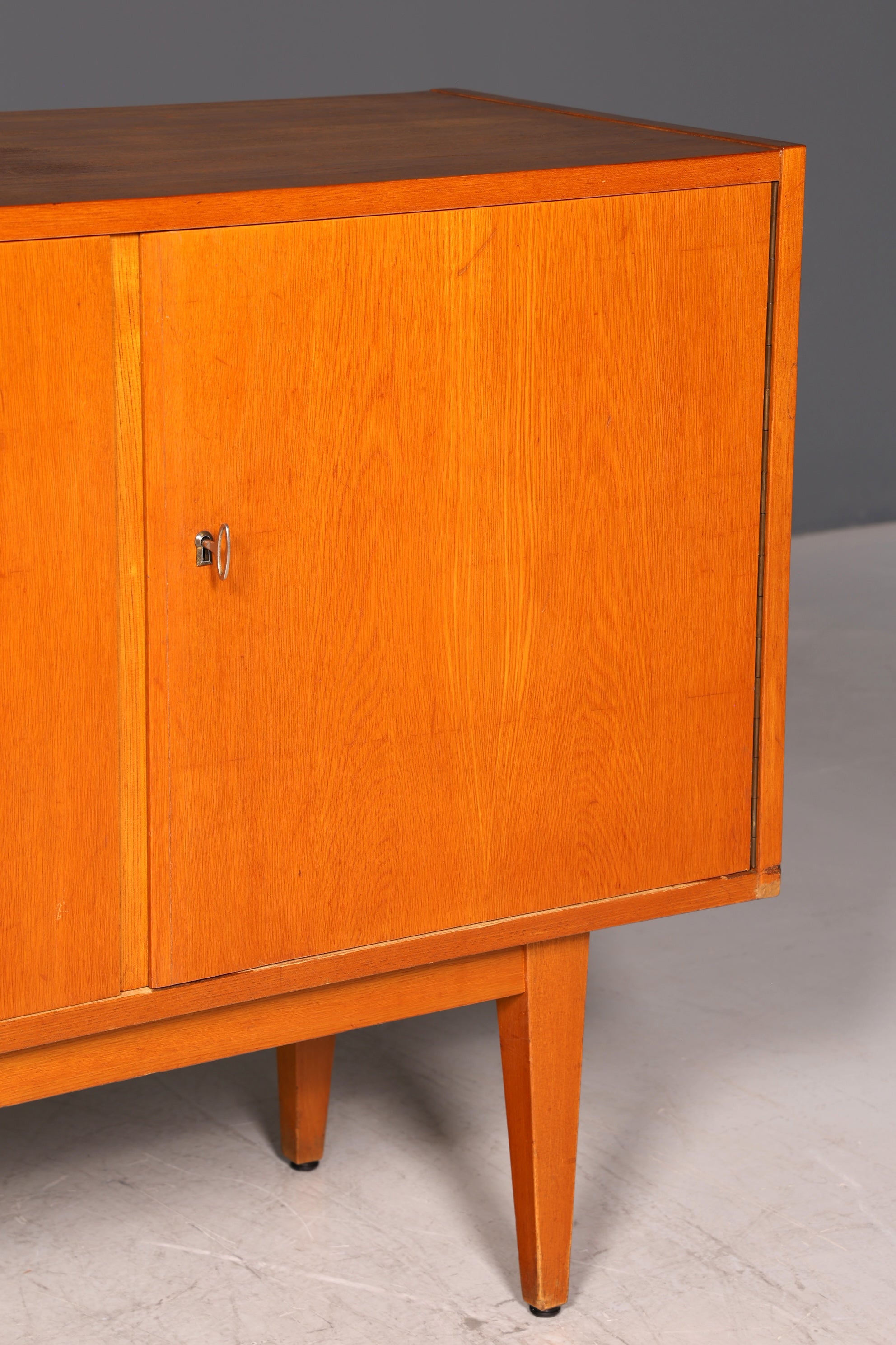 Original Hellerau Franz Ehrlich 602 Sideboard Mid Century TV Schrank VEB