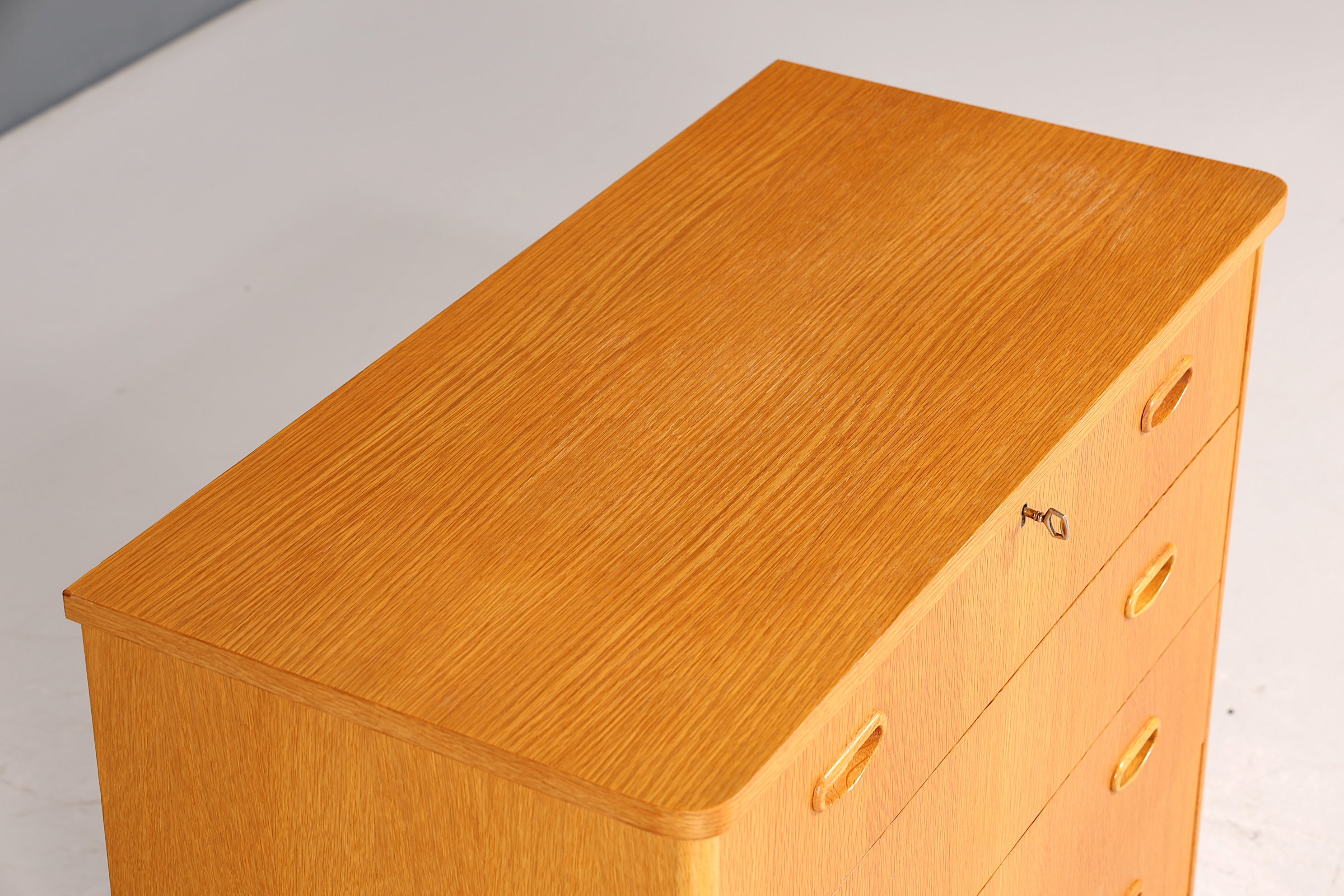 Stilvolle Mid Century Kommode Vintage Flur Kommode 60s Schubladenkommode