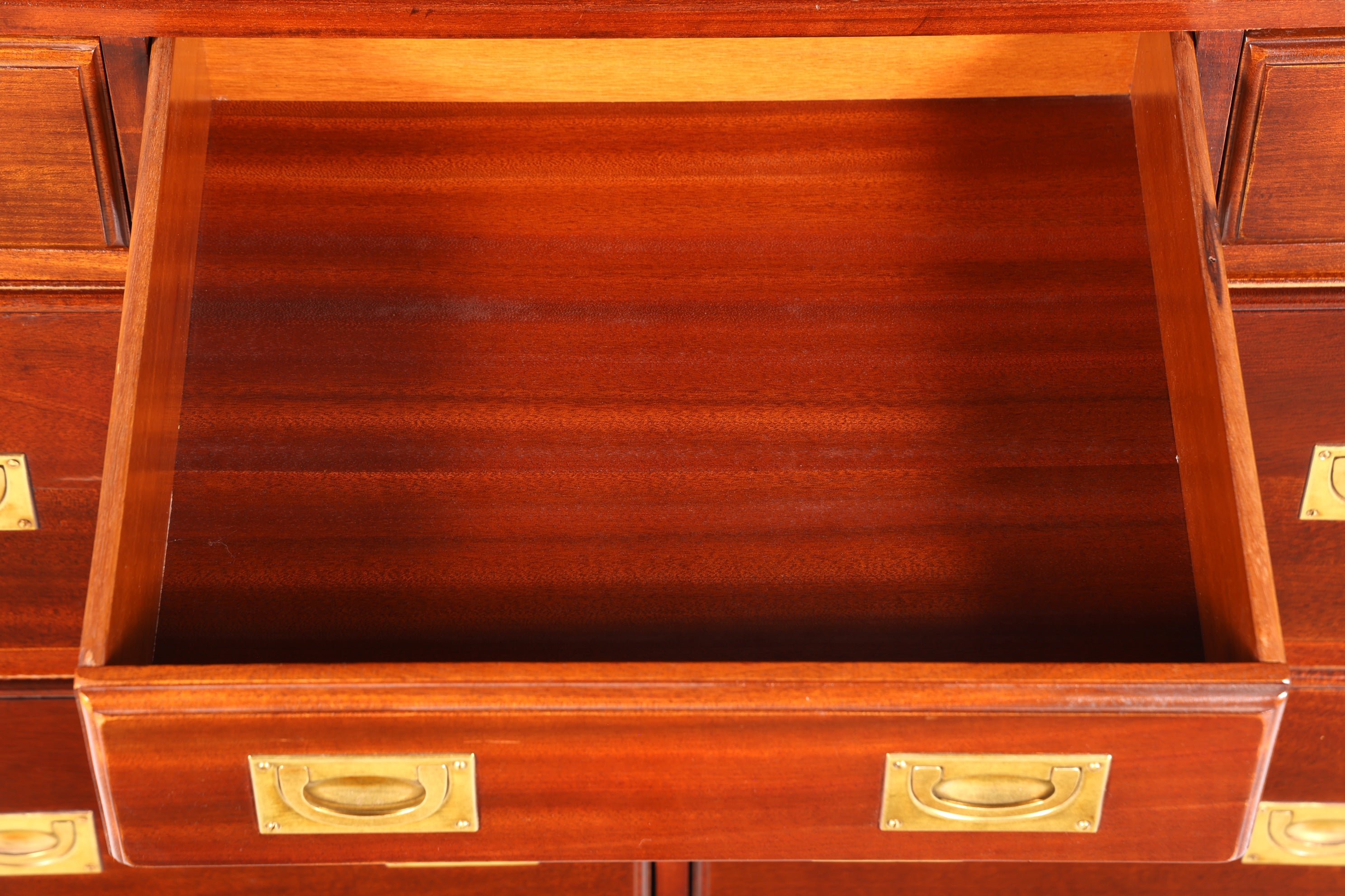 Magnifique vitrine maritime, meuble anglais, bibliothèque en bois véritable, buffet anglais