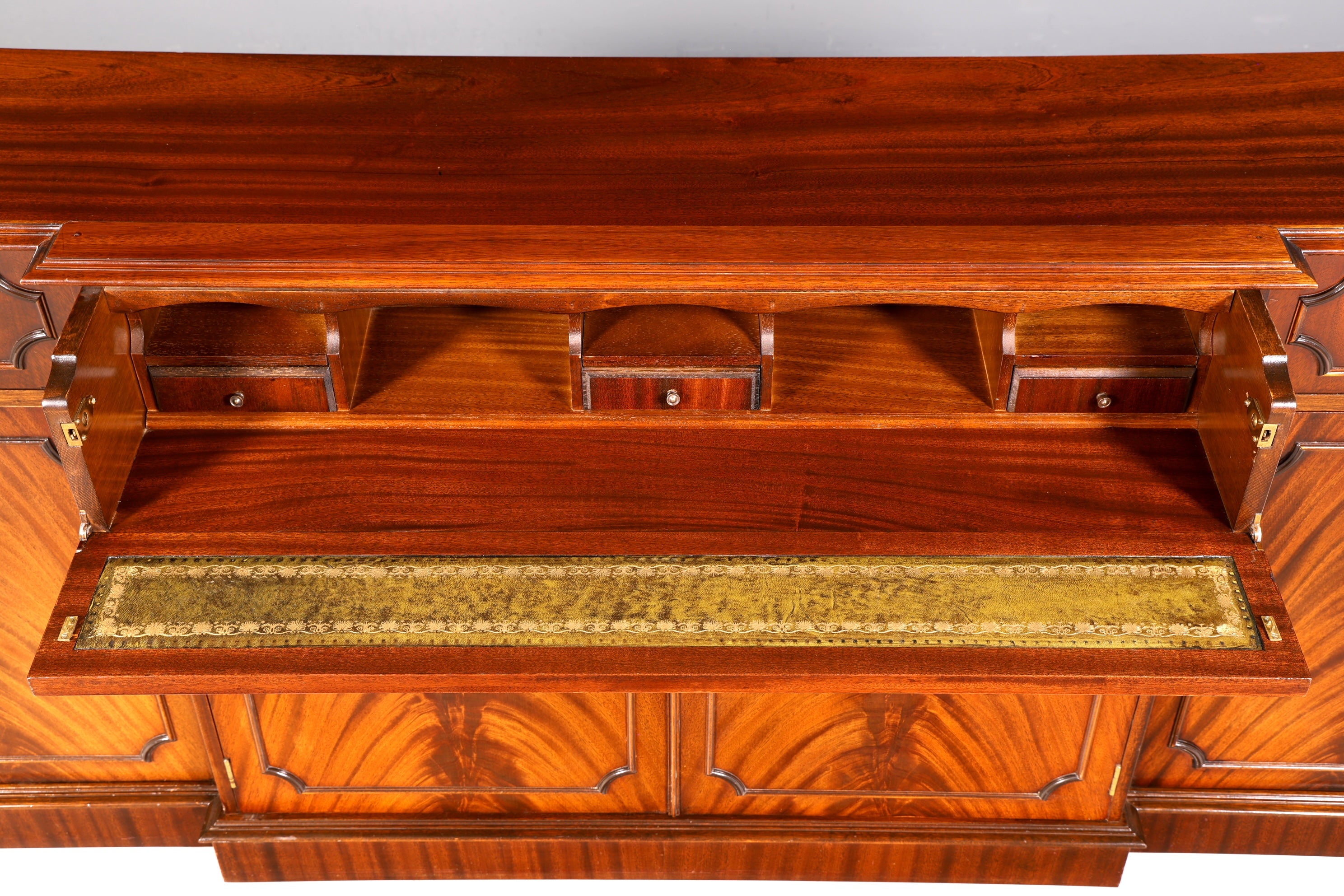 Wunderschönes Englisches Sideboard Mahagoni Schrank Antik 60s Buffetschrank Kommode