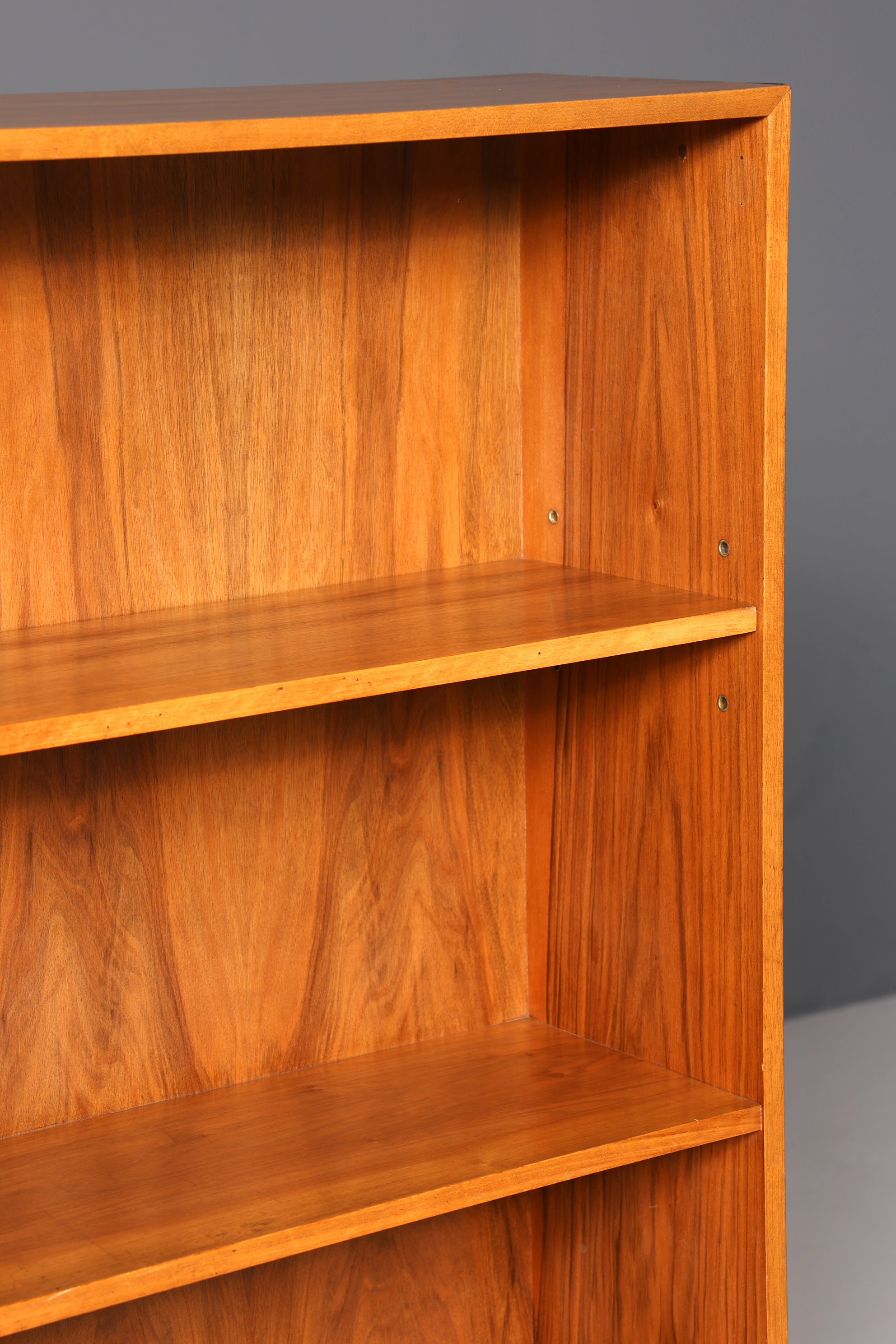 Magnifique étagère Musterring originale, bibliothèque moderne du milieu du siècle, style rétro, rangement pour livres en bois véritable, 2 sur 2