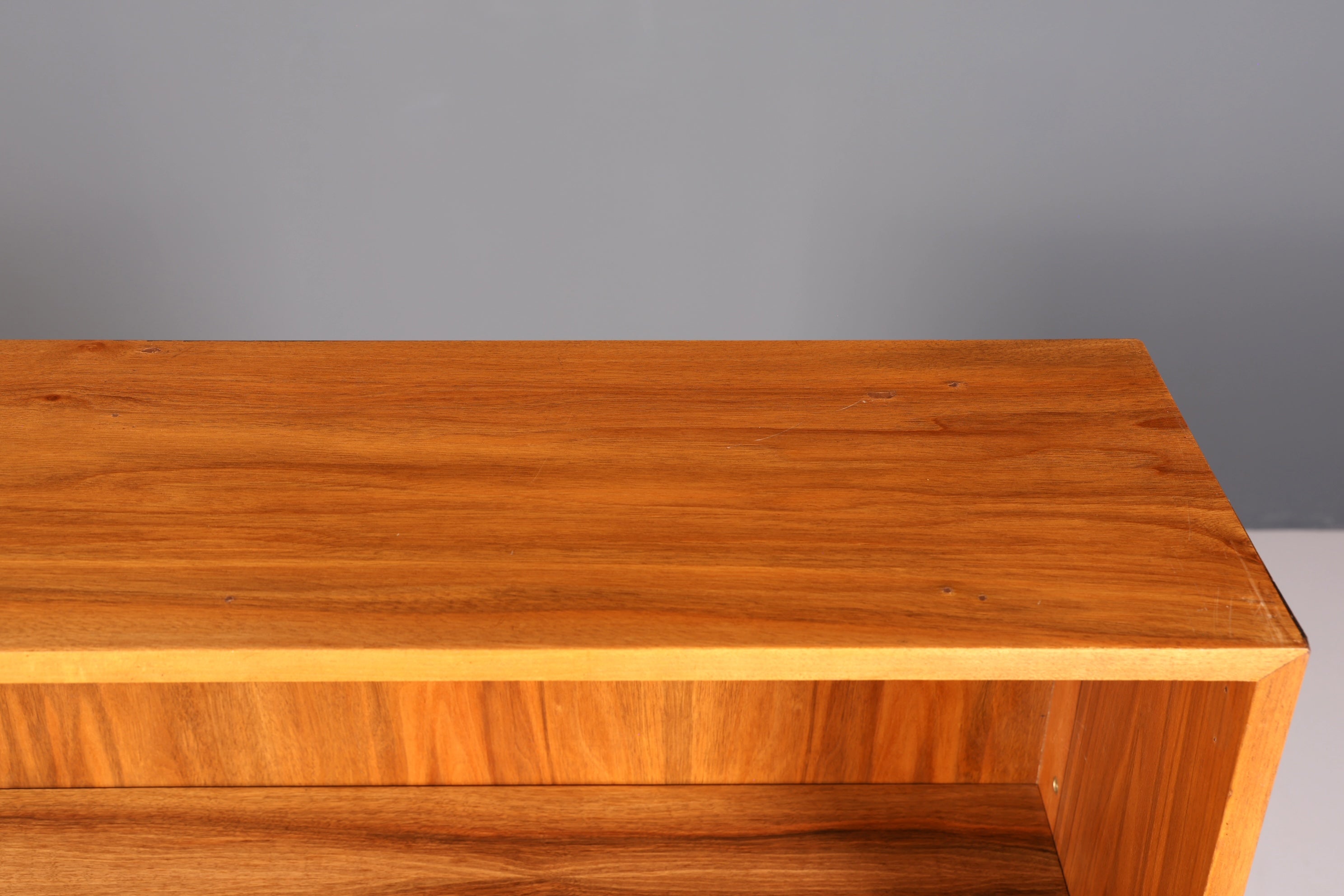 Magnifique étagère Musterring originale, bibliothèque moderne du milieu du siècle, style rétro, rangement pour livres en bois véritable, 2 sur 2