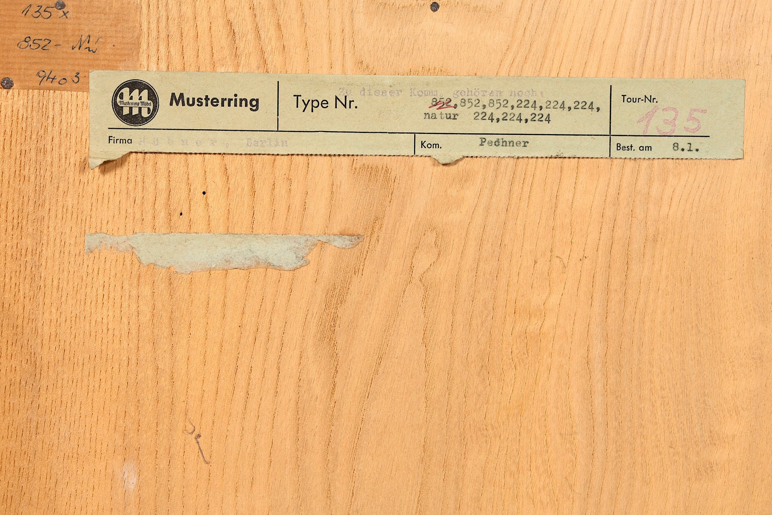 Magnifique étagère Musterring originale, bibliothèque moderne du milieu du siècle, style rétro, rangement pour livres en bois véritable, 2 sur 2