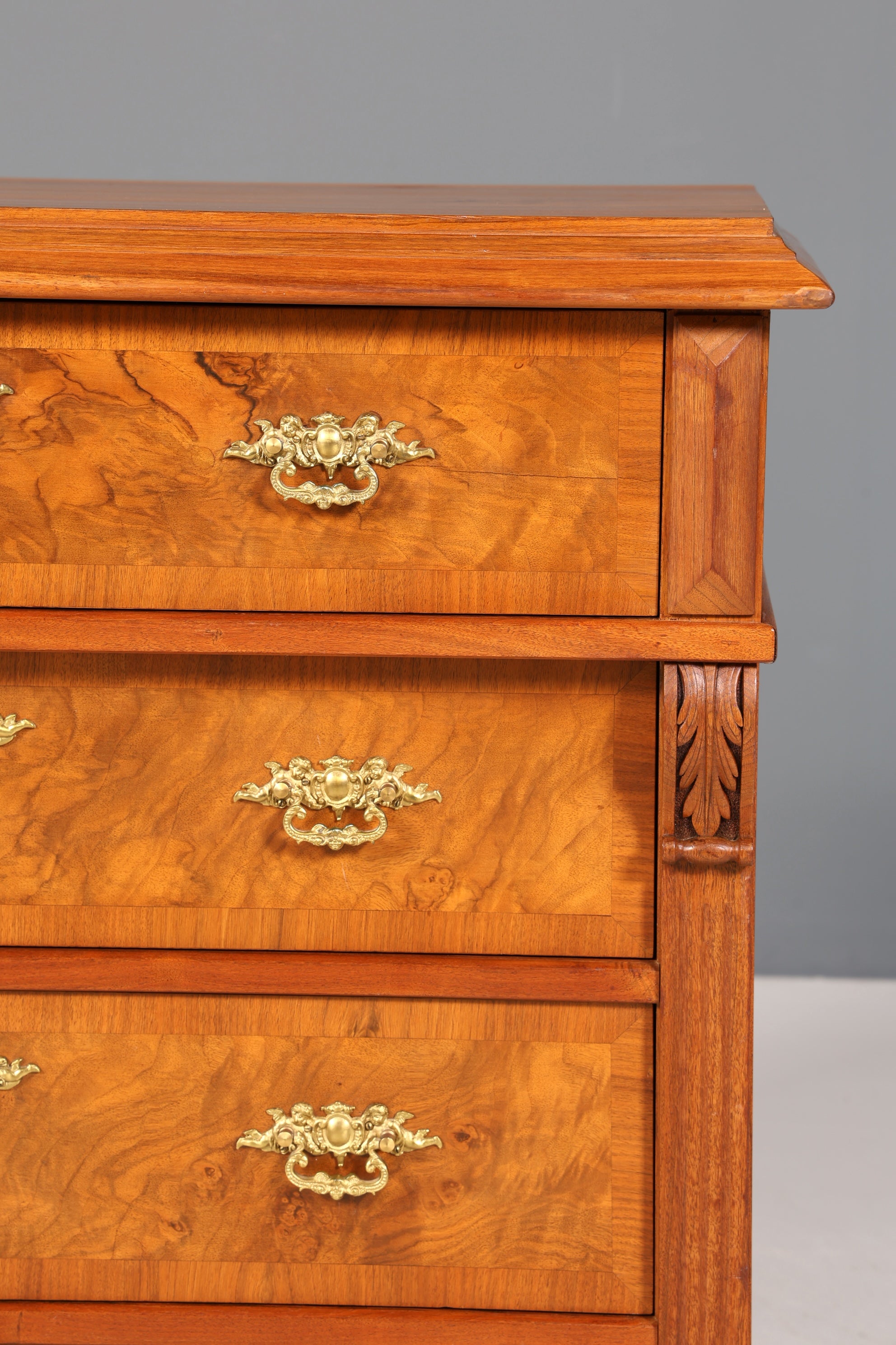 Stilvolle Gründerzeit Kommode Jugendstil Antik Sideboard Schubladenkommode Wäschekommode