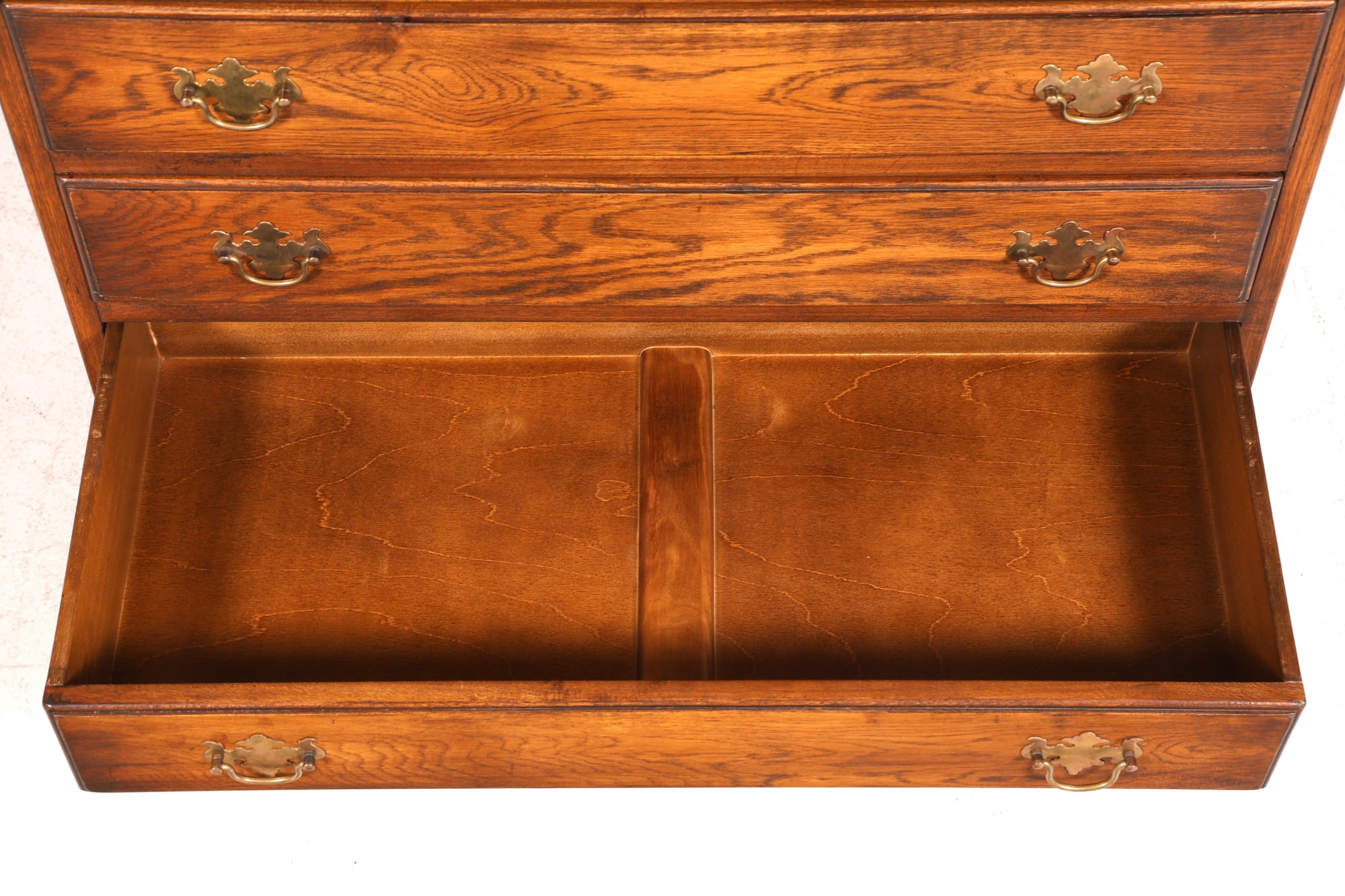 Bureau secrétaire anglais élégant, reproduction en chêne, table de bureau Bevan Funnell, bureau à écrire