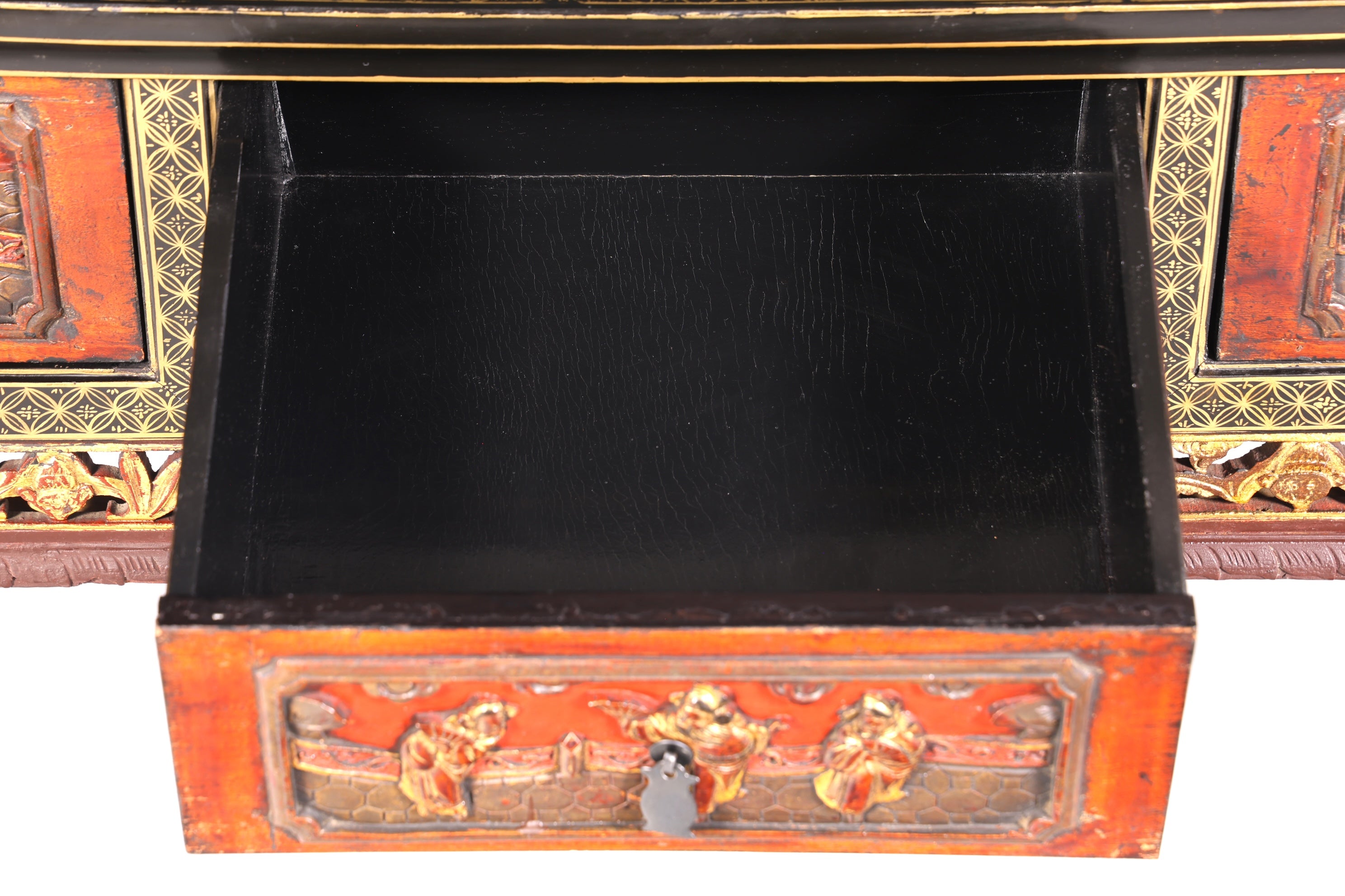 Magnifique console chinoise, table d&